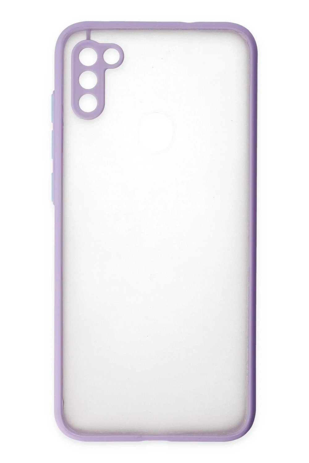 Mey İthalat®  Samsung Galaxy A11 Kılıf Montreal Silikon Kapak - Mor