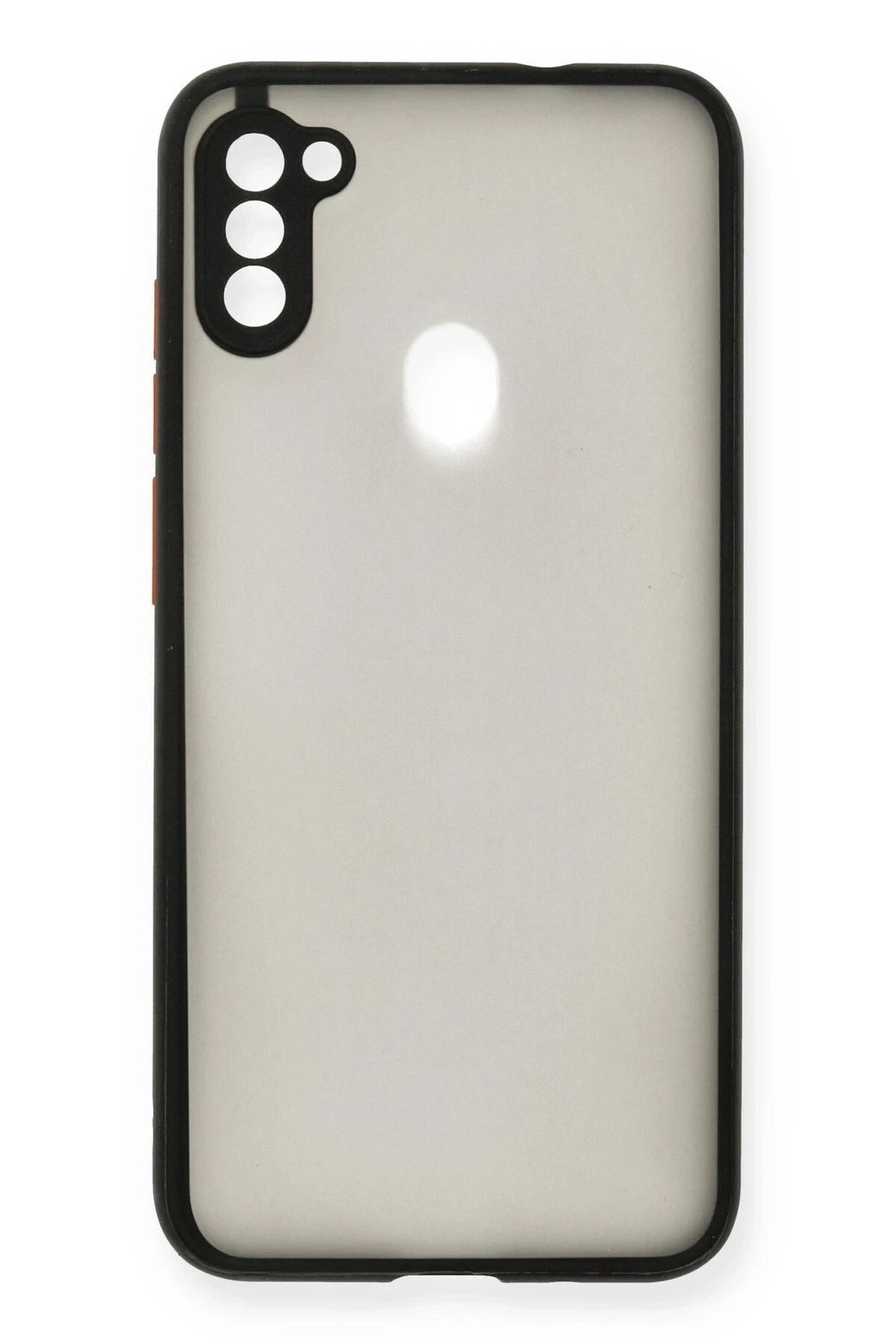 Mey İthalat®  Samsung Galaxy A11 Kılıf Montreal Silikon Kapak - Siyah