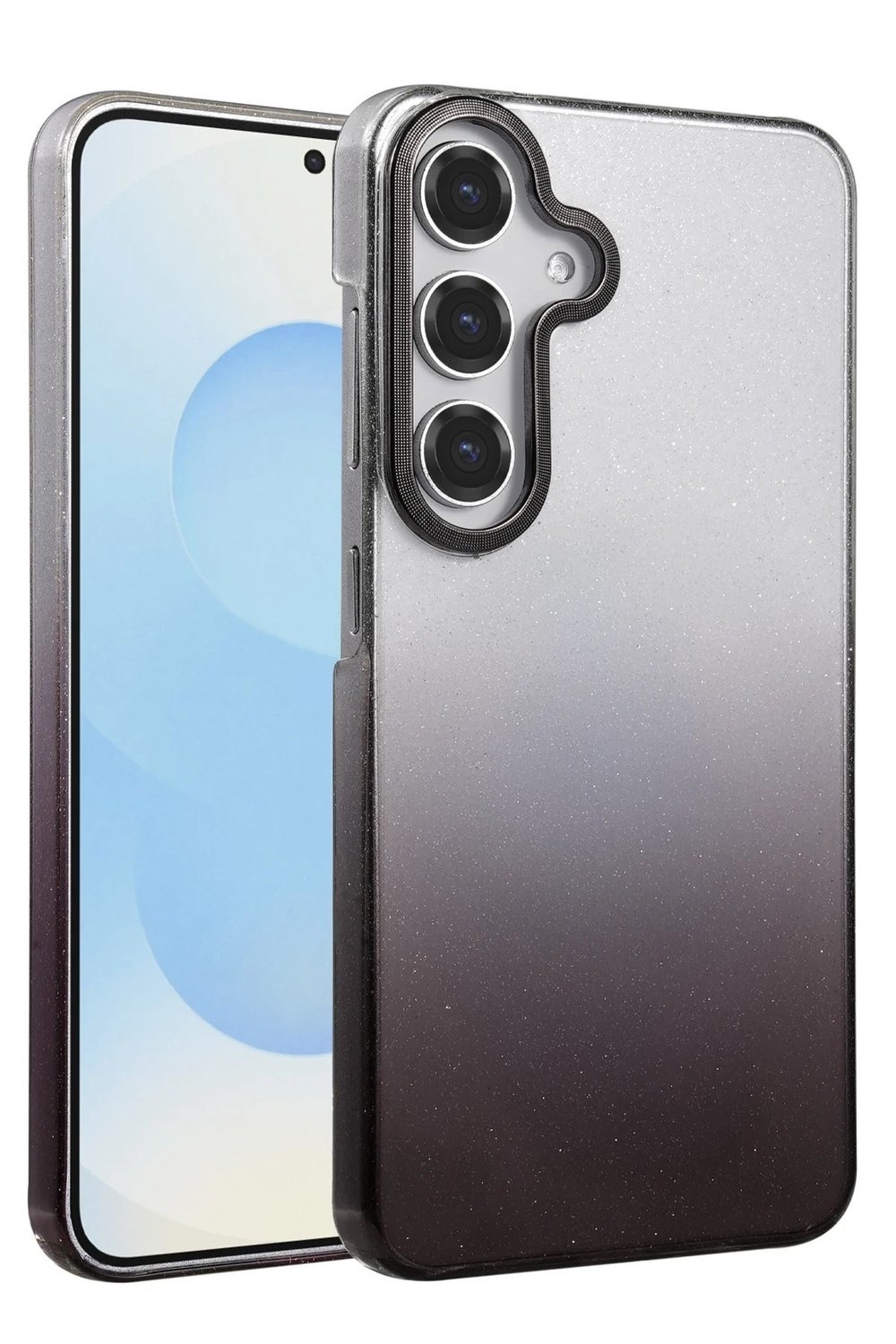 Mey İthalat®  Samsung Galaxy A14 4G Glossy Kapak - Siyah