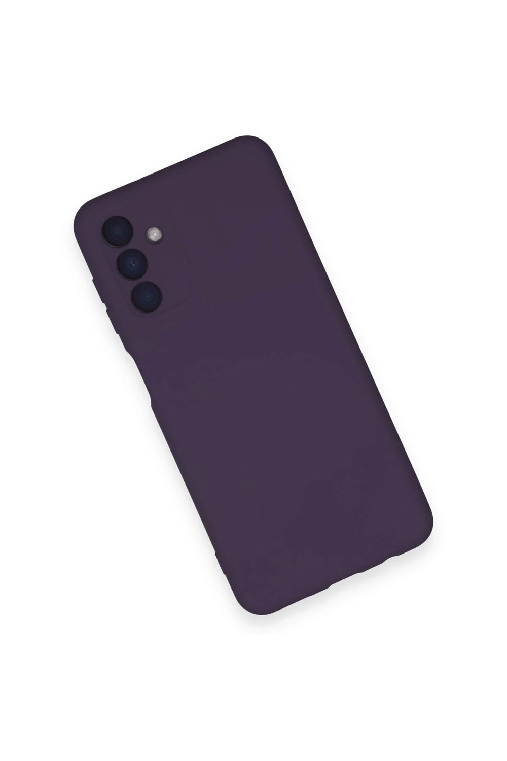 Mey İthalat®  Samsung Galaxy A14 4G Kılıf Nano içi Kadife Silikon - Mor