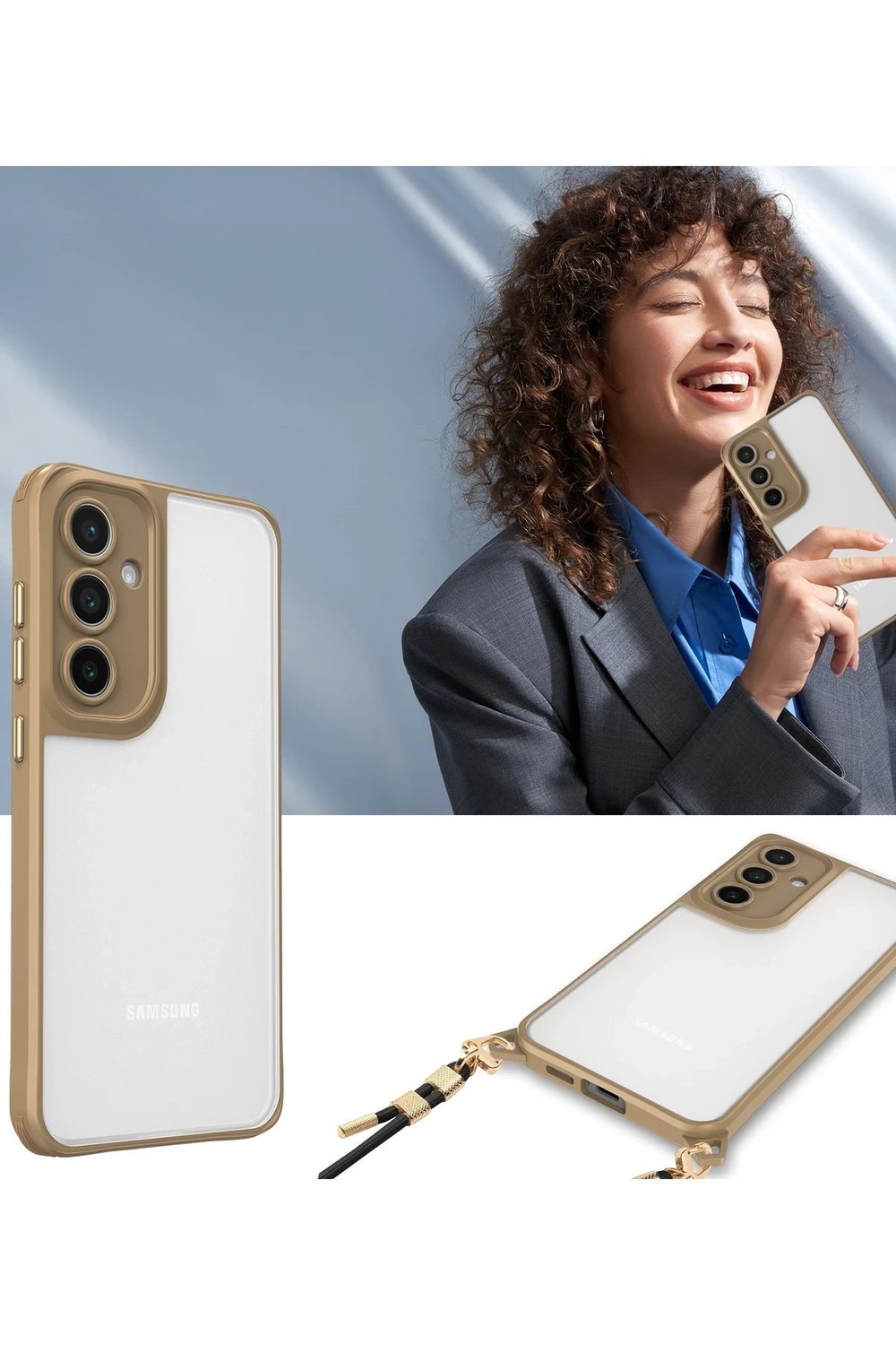 Mey İthalat®  Samsung Galaxy A14 4G Kılıf Penta Silikon Kılıf - Şeffaf
