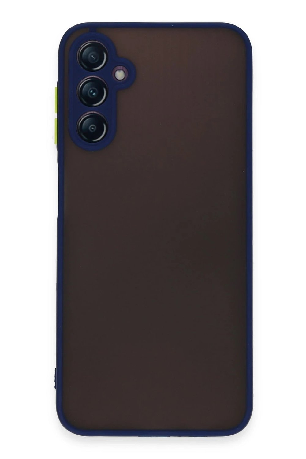 Mey İthalat®  Samsung Galaxy A14 4G Kılıf Montreal Silikon Kapak - Lacivert