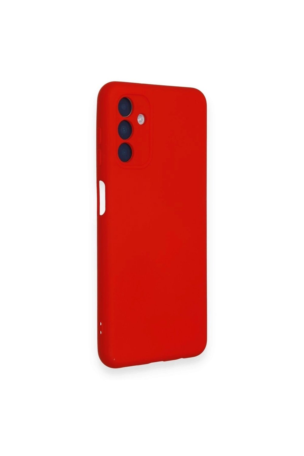 Mey İthalat®  Samsung Galaxy A14 4G Kılıf Nano içi Kadife Silikon - Kırmızı