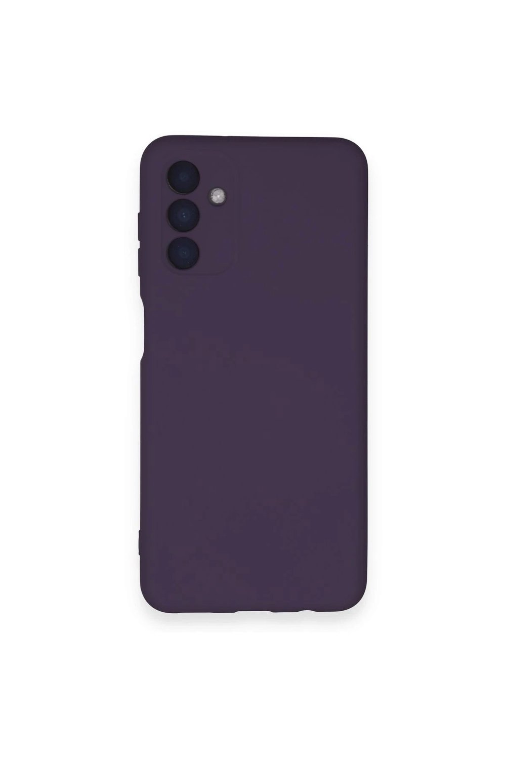 Mey İthalat®  Samsung Galaxy A14 4G Kılıf Nano içi Kadife Silikon - Mor