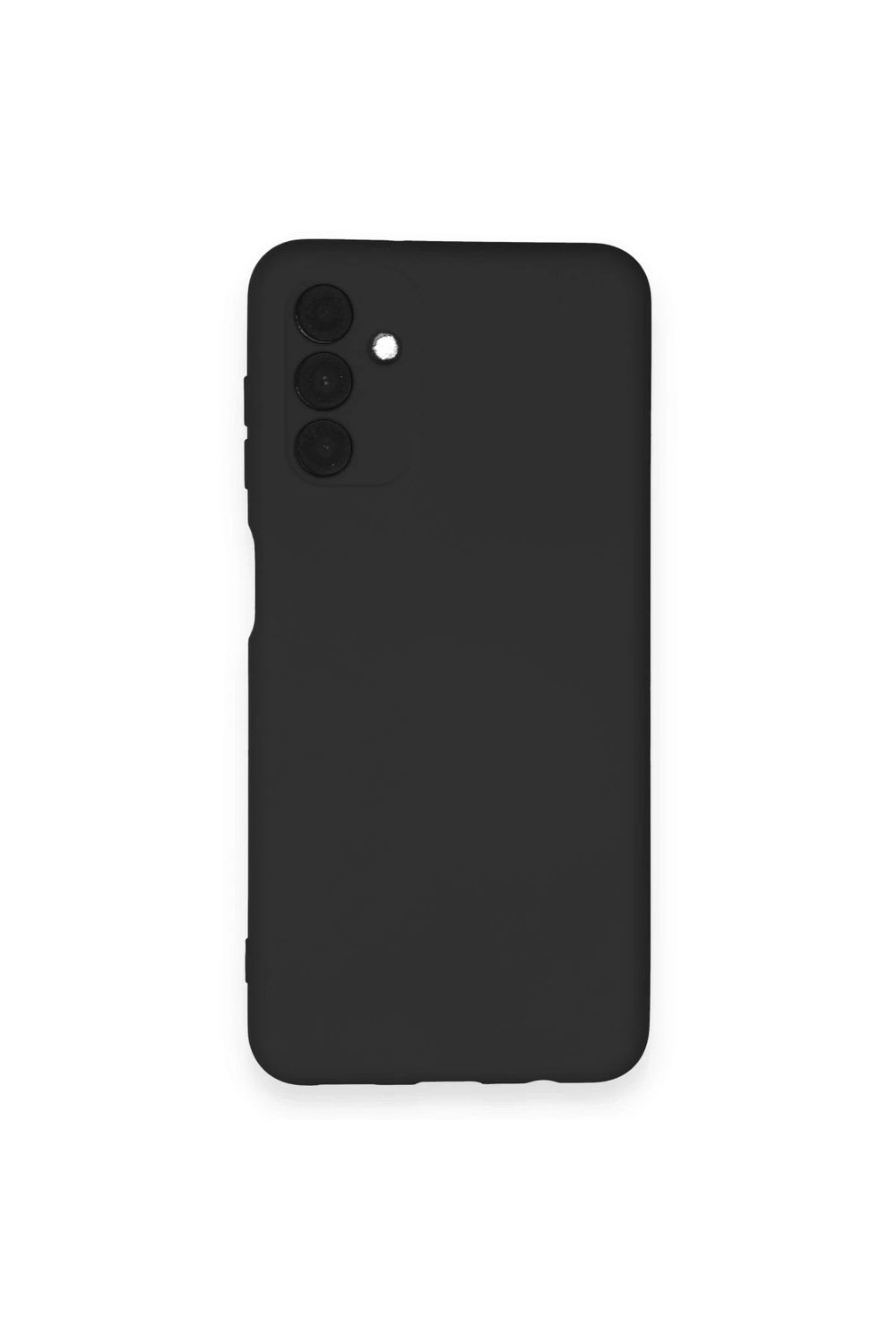 Mey İthalat®  Samsung Galaxy A14 4G Kılıf Nano içi Kadife Silikon - Siyah
