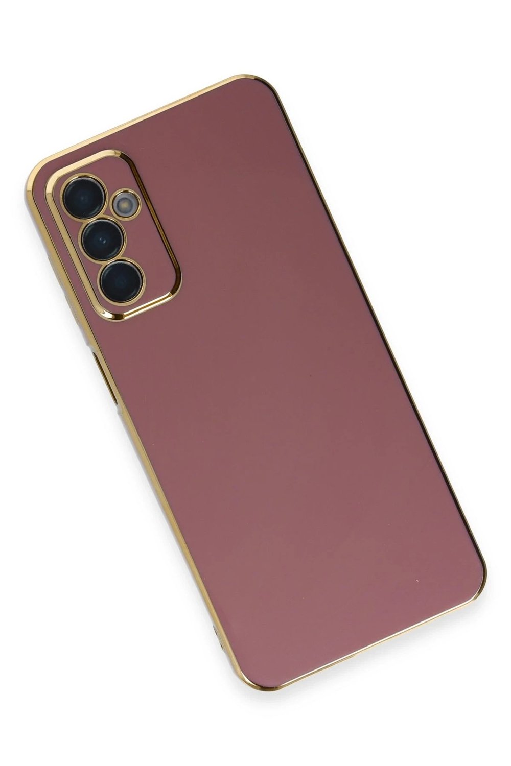 Mey İthalat®  Samsung Galaxy A14 4G Kılıf Volet Silikon - Kırmızı