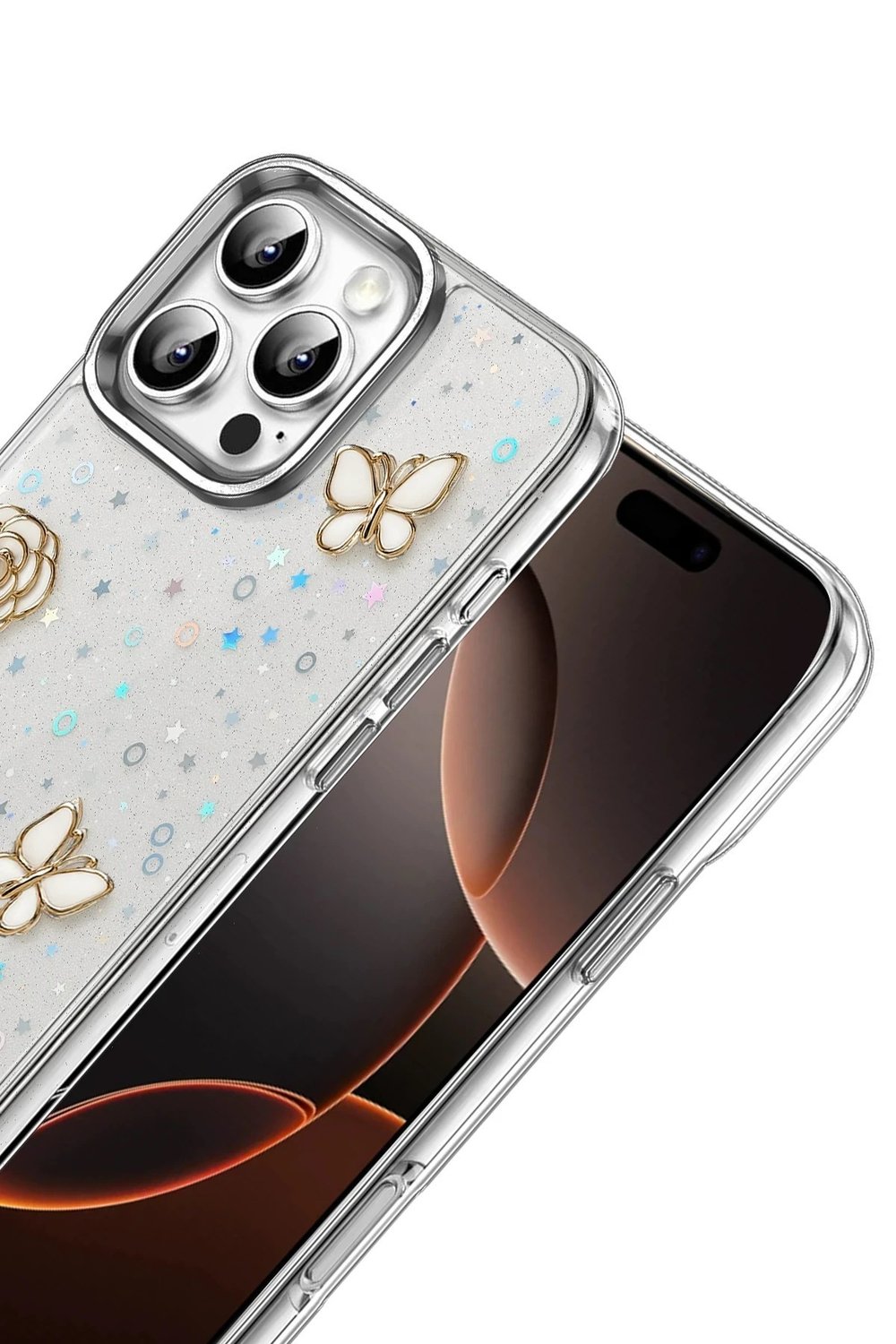 Mey İthalat®  Samsung Galaxy A15 4G Fiyonk Desenli Kapak - Desen 4