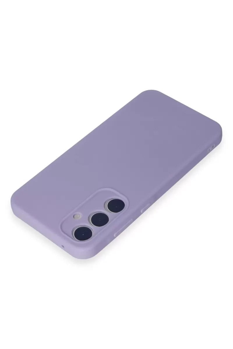 Mey İthalat®  Samsung Galaxy A15 4G Kılıf First Silikon - Lila