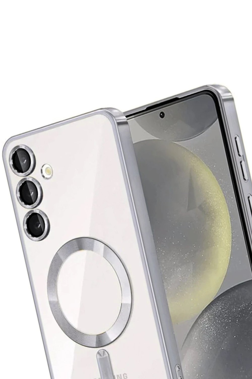 Mey İthalat®  Samsung Galaxy A15 4G Kross Magneticsafe Kapak - Titan Gri