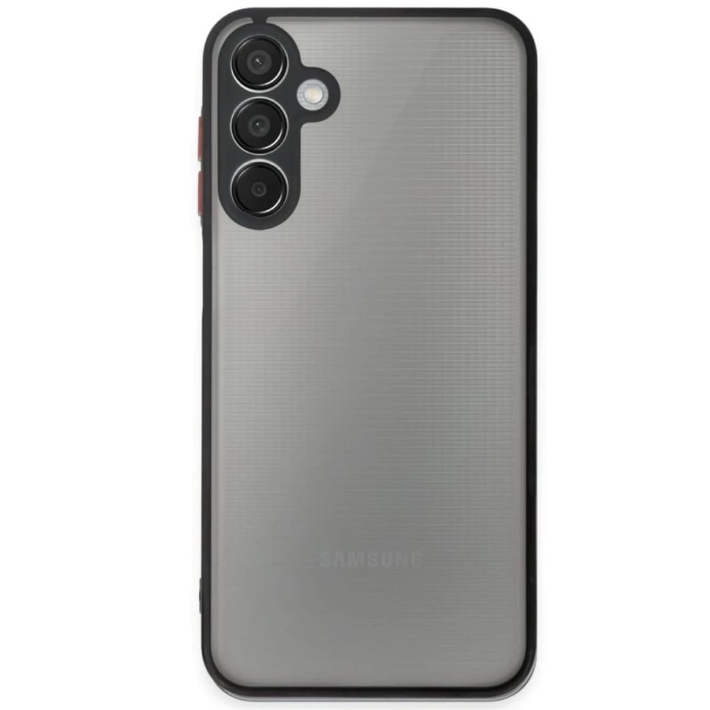 Mey İthalat®  Samsung Galaxy A16 5G Kılıf Montreal Silikon Kapak - Siyah