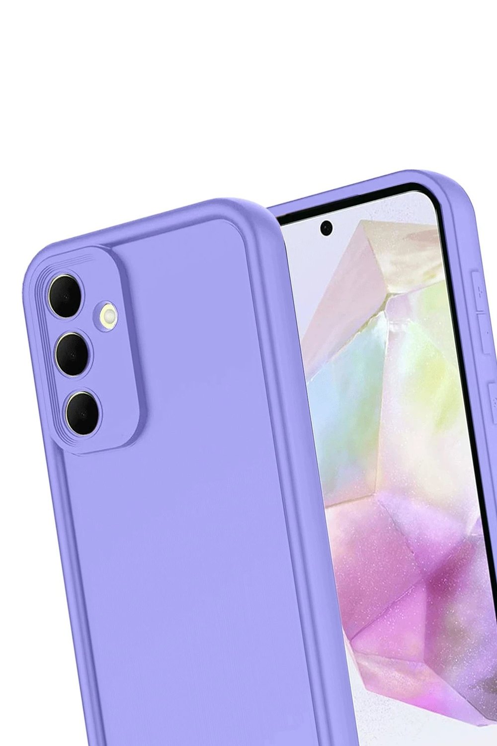 Mey İthalat®  Samsung Galaxy A17 5G Viera Silikon - Lila