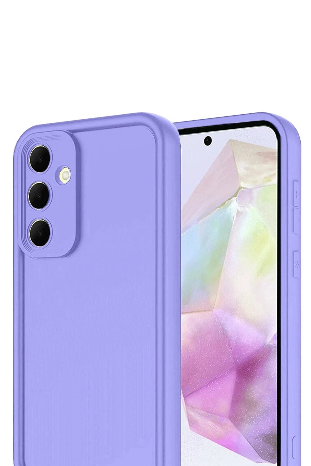 Mey İthalat®  Samsung Galaxy A17 5G Viera Silikon - Lila