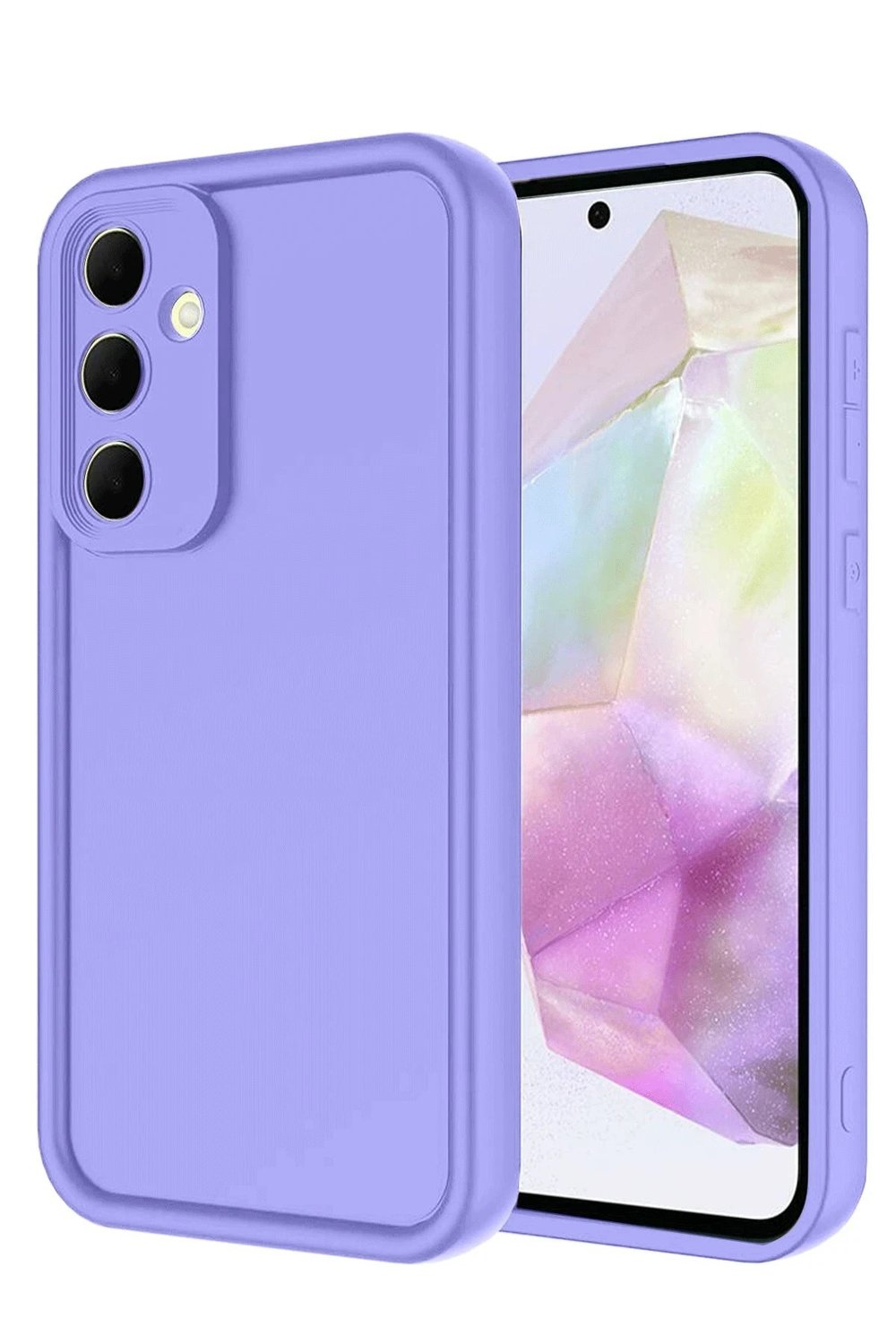 Mey İthalat®  Samsung Galaxy A17 5G Viera Silikon - Lila