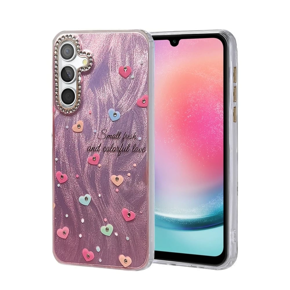 Mey İthalat®  Samsung Galaxy A24 4G Kılıf Blade Aynalı Desenli Kapak - Desen 8