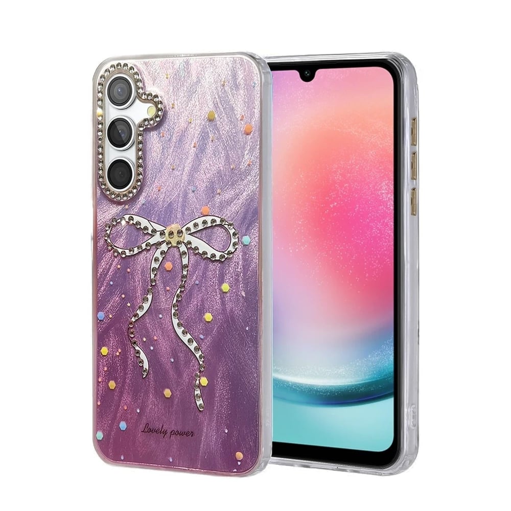 Mey İthalat®  Samsung Galaxy A24 4G Kılıf Blade Aynalı Desenli Kapak - Desen 1