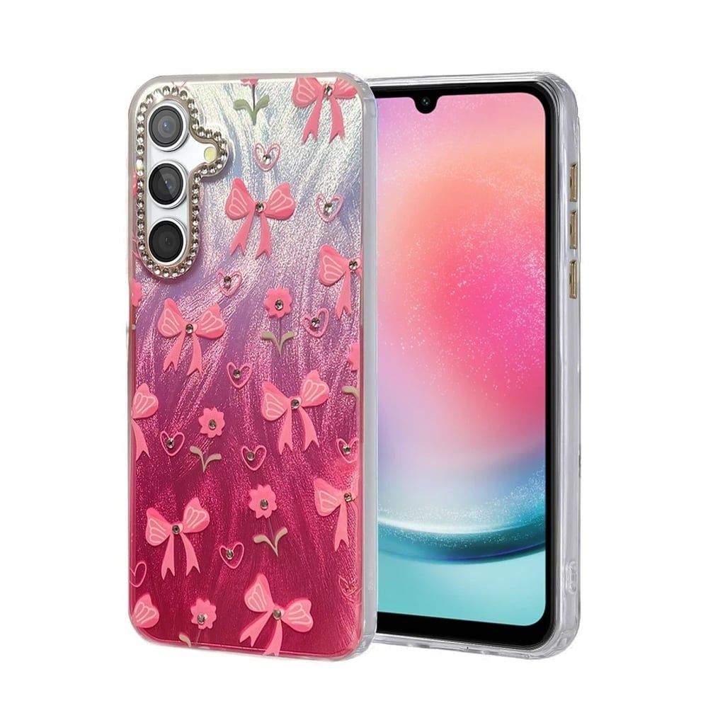 Mey İthalat®  Samsung Galaxy A24 4G Kılıf Blade Aynalı Desenli Kapak - Desen 3