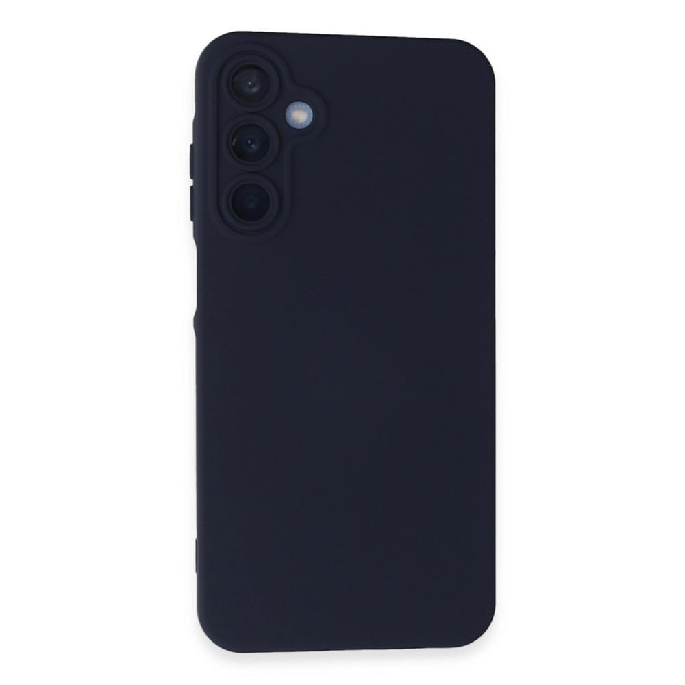 Mey İthalat®  Samsung Galaxy A25 5G Kılıf Nano içi Kadife Silikon - Lacivert
