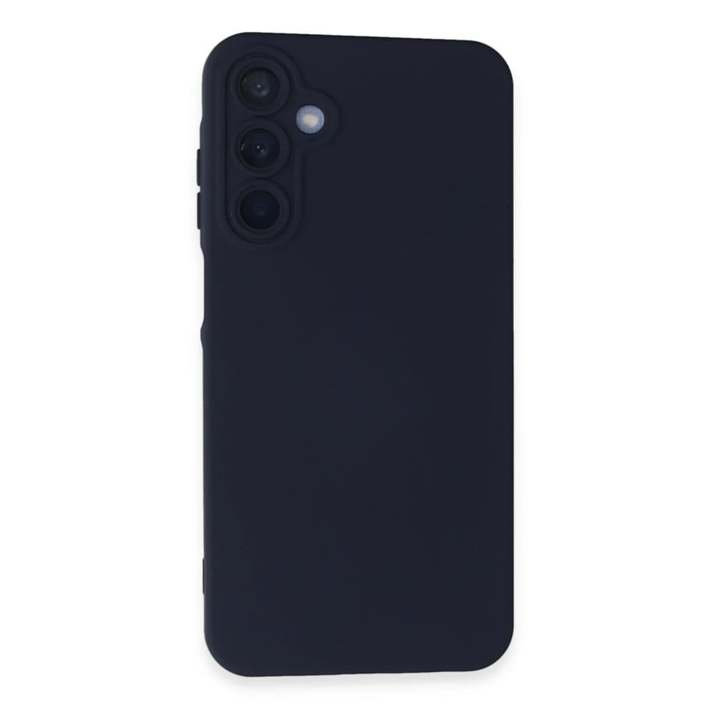 Mey İthalat®  Samsung Galaxy A25 5G Kılıf Nano içi Kadife Silikon - Lacivert