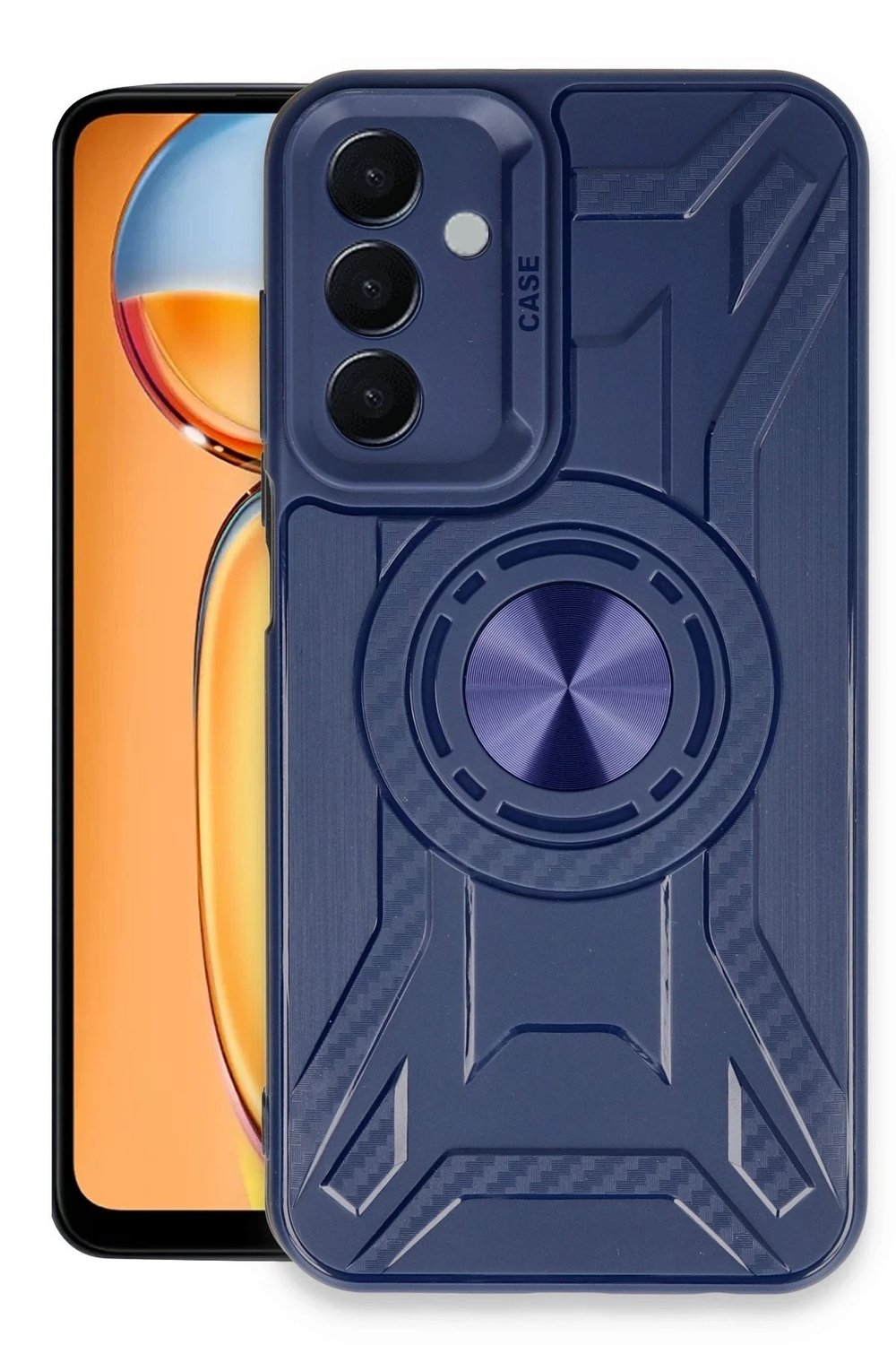 Mey İthalat®  Samsung Galaxy A25 5G Kılıf Lincoln Silikon - Lacivert