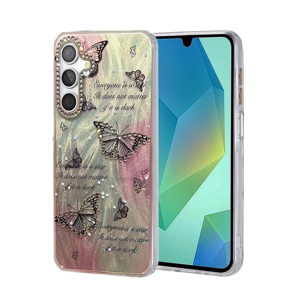 Mey İthalat®  Samsung Galaxy A25 5G Kılıf Blade Aynalı Desenli Kapak - Desen 6