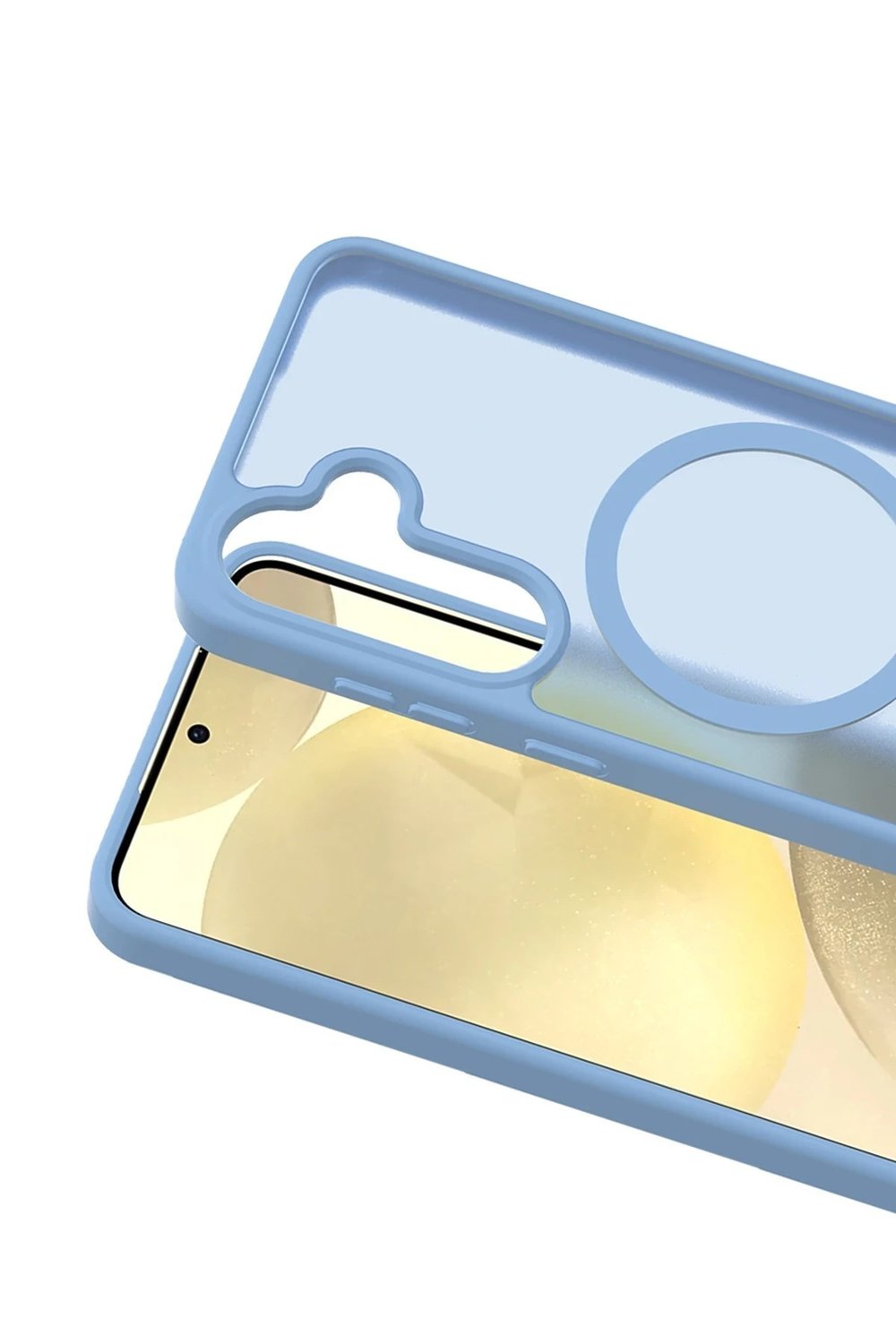 Mey İthalat®  Samsung Galaxy A26 Jota Magsafe Kapak - Açık Mavi
