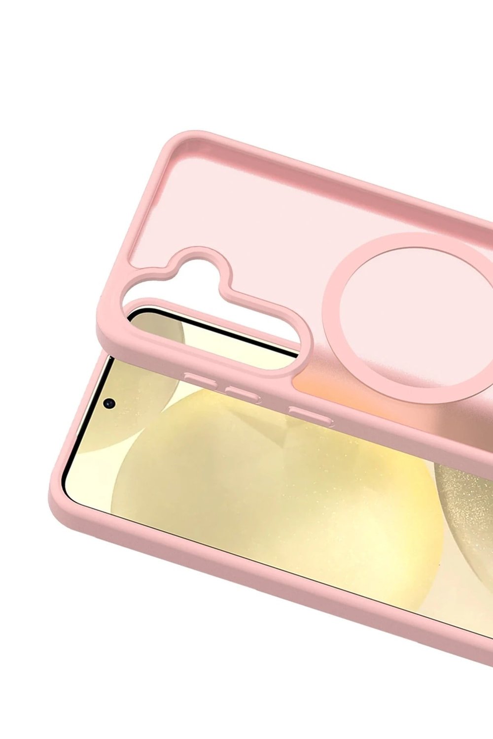 Mey İthalat®  Samsung Galaxy A26 Jota Magsafe Kapak - Pudra
