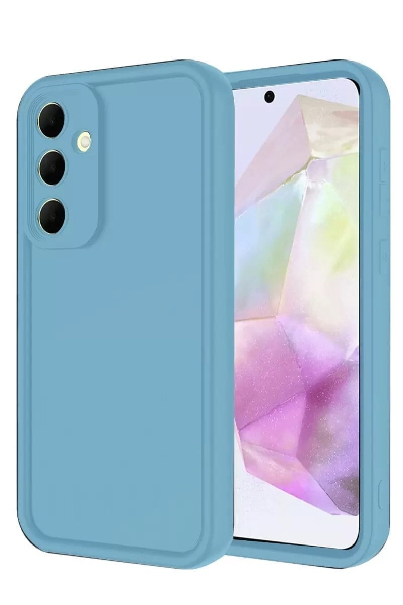 Mey İthalat®  Samsung Galaxy A26 Kılıf Viera Silikon - Mavi