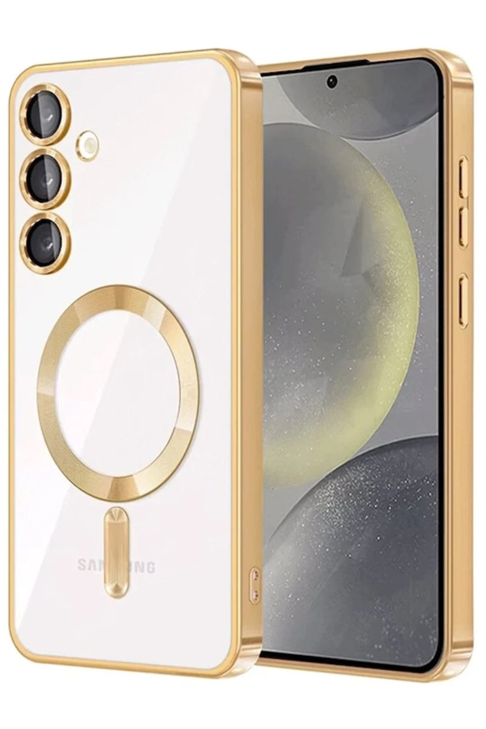 Mey İthalat®  Samsung Galaxy A26 Kross Magneticsafe Kapak - Gold