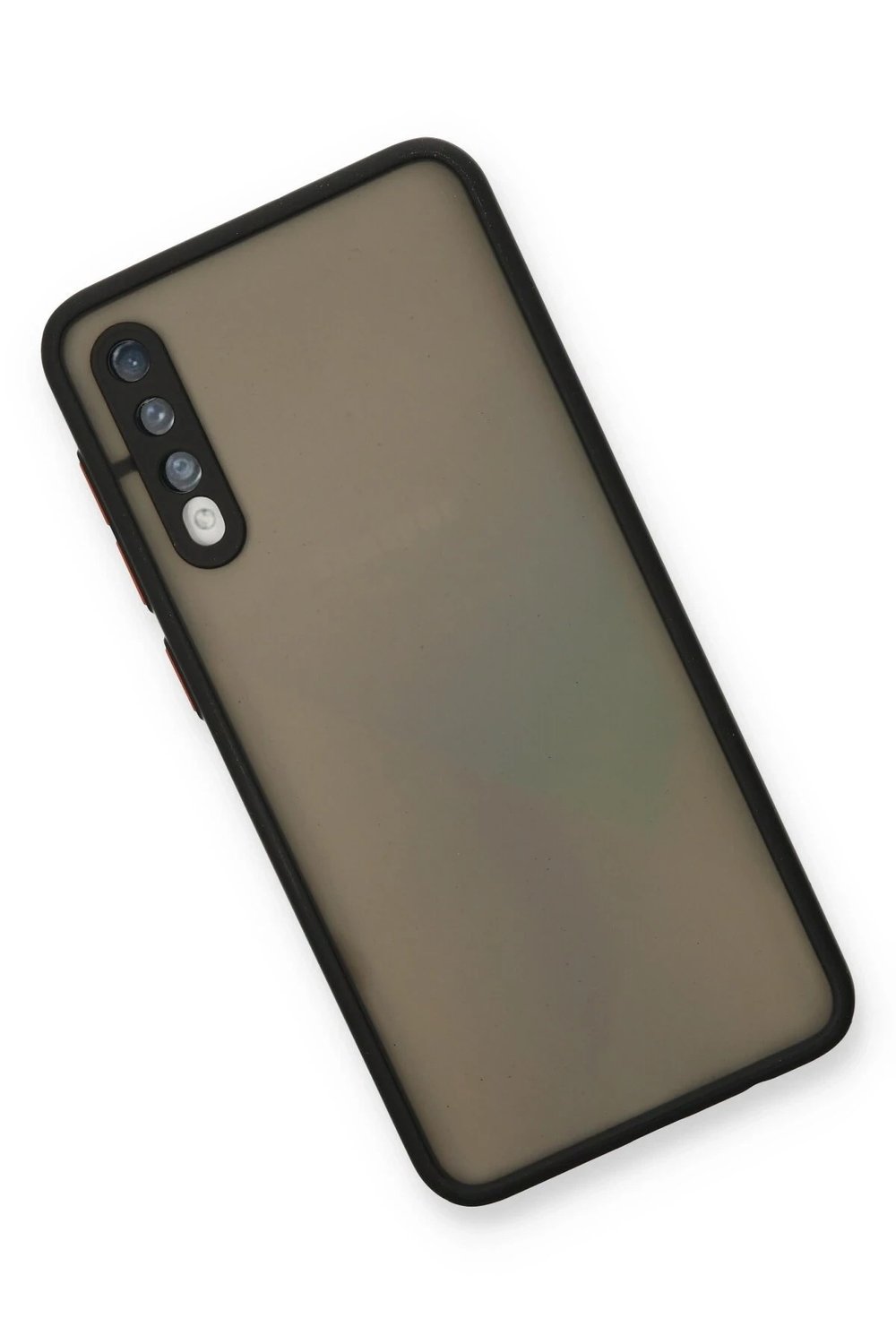 Mey İthalat®  Samsung Galaxy A30S Kılıf Montreal Silikon Kapak - Siyah
