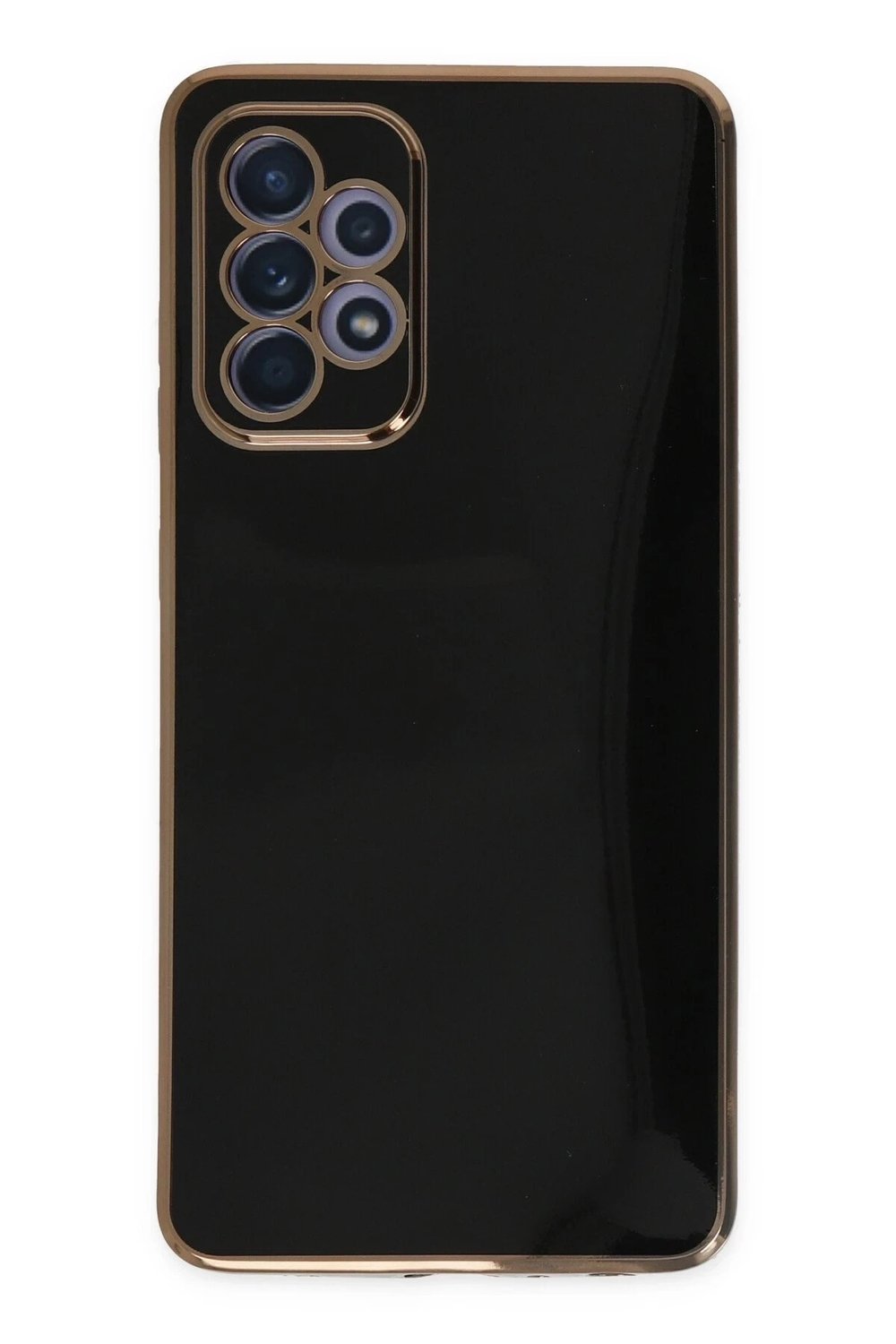 Mey İthalat®  Samsung Galaxy A32 Kılıf Volet Silikon - Siyah