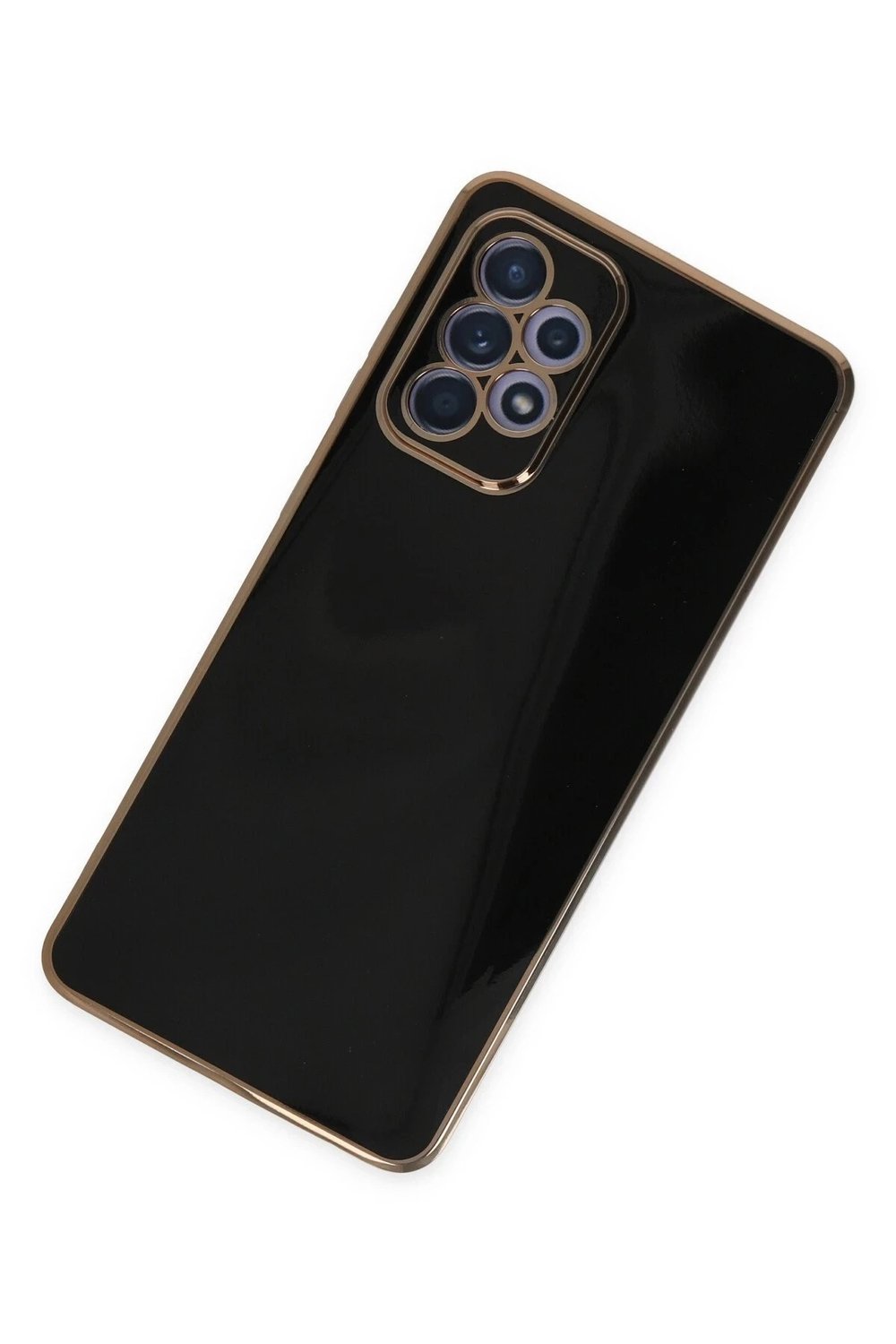 Mey İthalat®  Samsung Galaxy A32 Kılıf Volet Silikon - Siyah