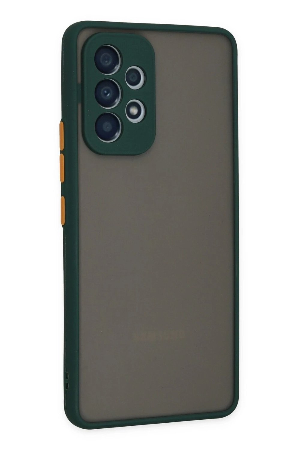 Mey İthalat®  Samsung Galaxy A33 5G Kılıf Montreal Silikon Kapak - Yeşil