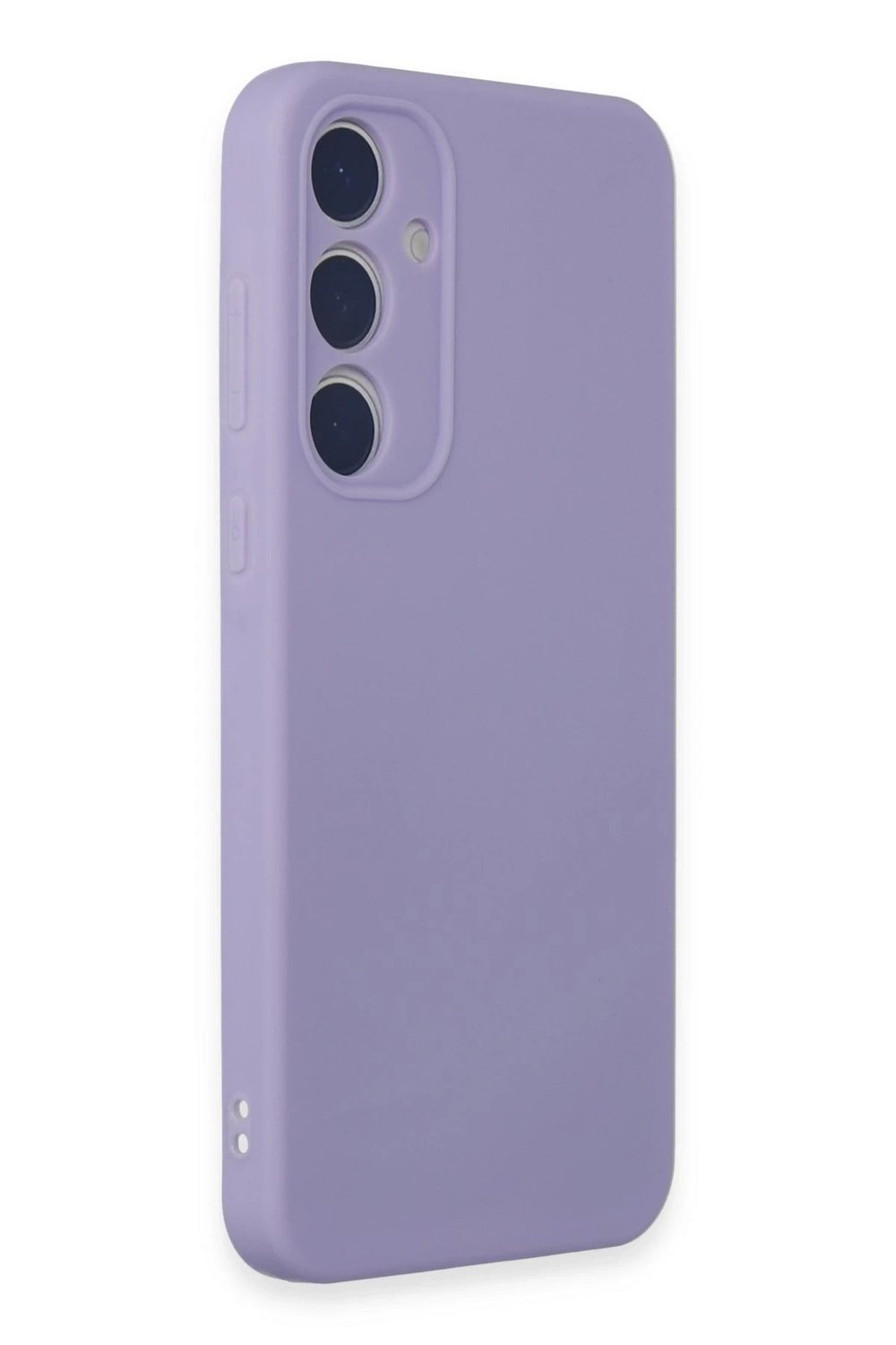 Mey İthalat®  Samsung Galaxy A35 5G Kılıf First Silikon - Lila