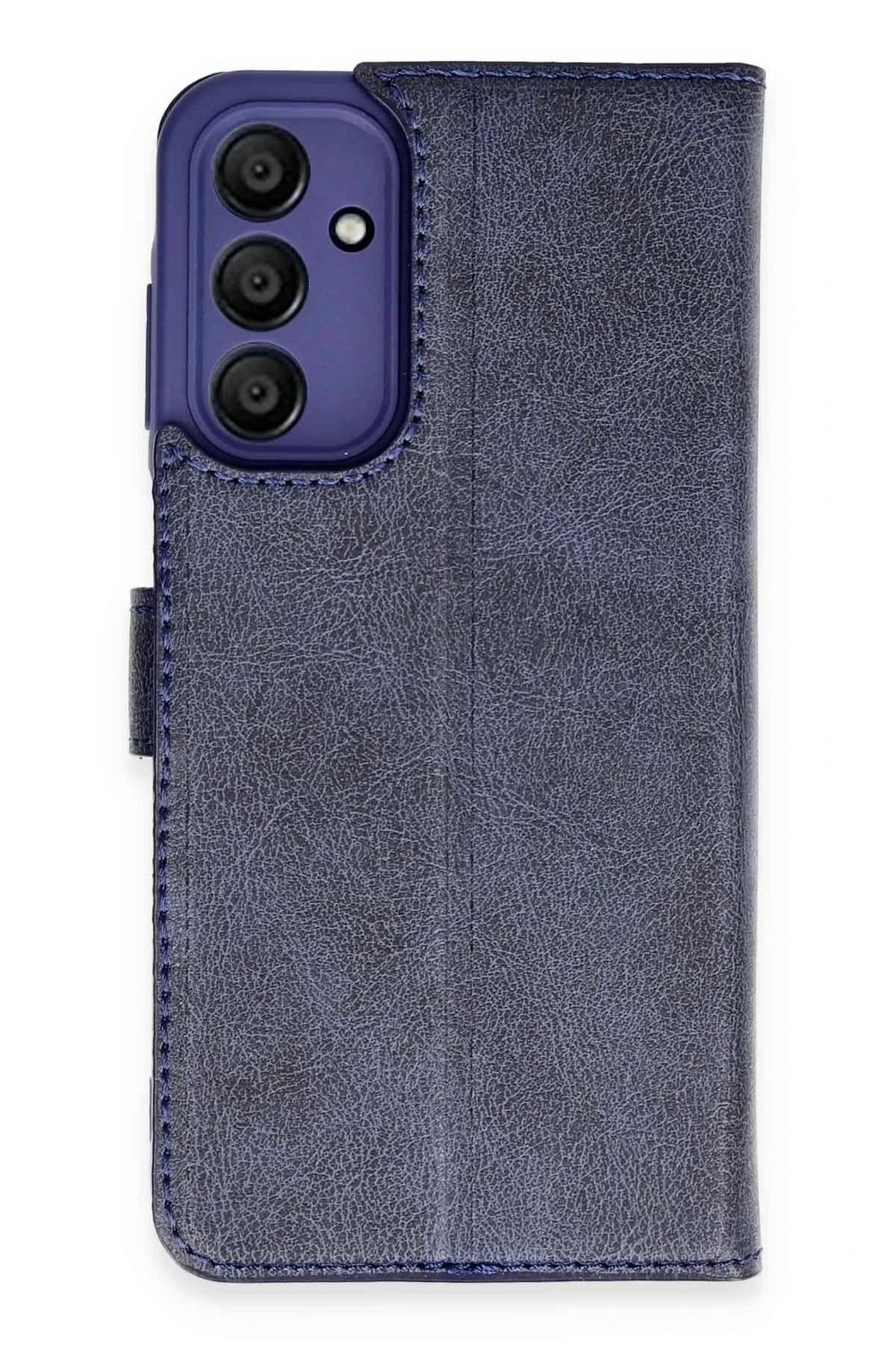 Mey İthalat®  Samsung Galaxy A35 5G Kılıf Trend S Plus Kapaklı Kılıf - Lacivert