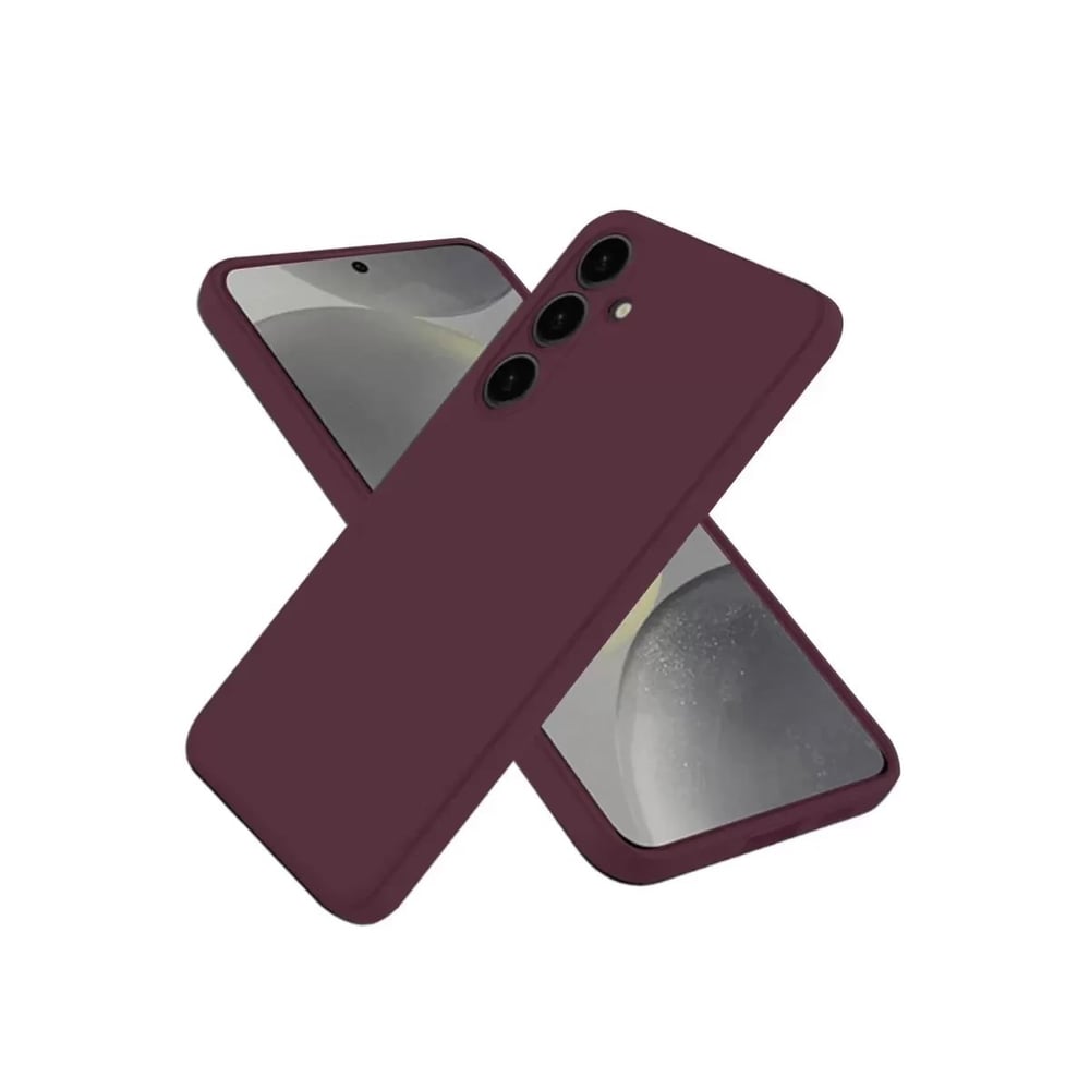 Mey İthalat®  Samsung Galaxy A36 Kılıf First Silikon - Mürdüm