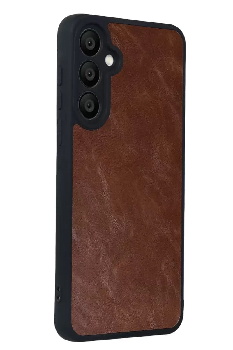 Mey İthalat®  Samsung Galaxy A37 5G Aras Deri Kapak - Taba