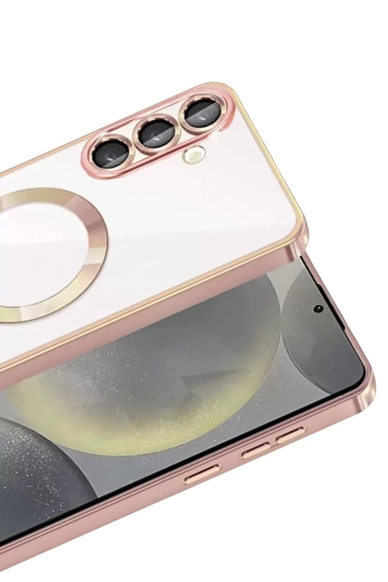 Mey İthalat®  Samsung Galaxy A37 5G Kross Magneticsafe Kapak - Rose
