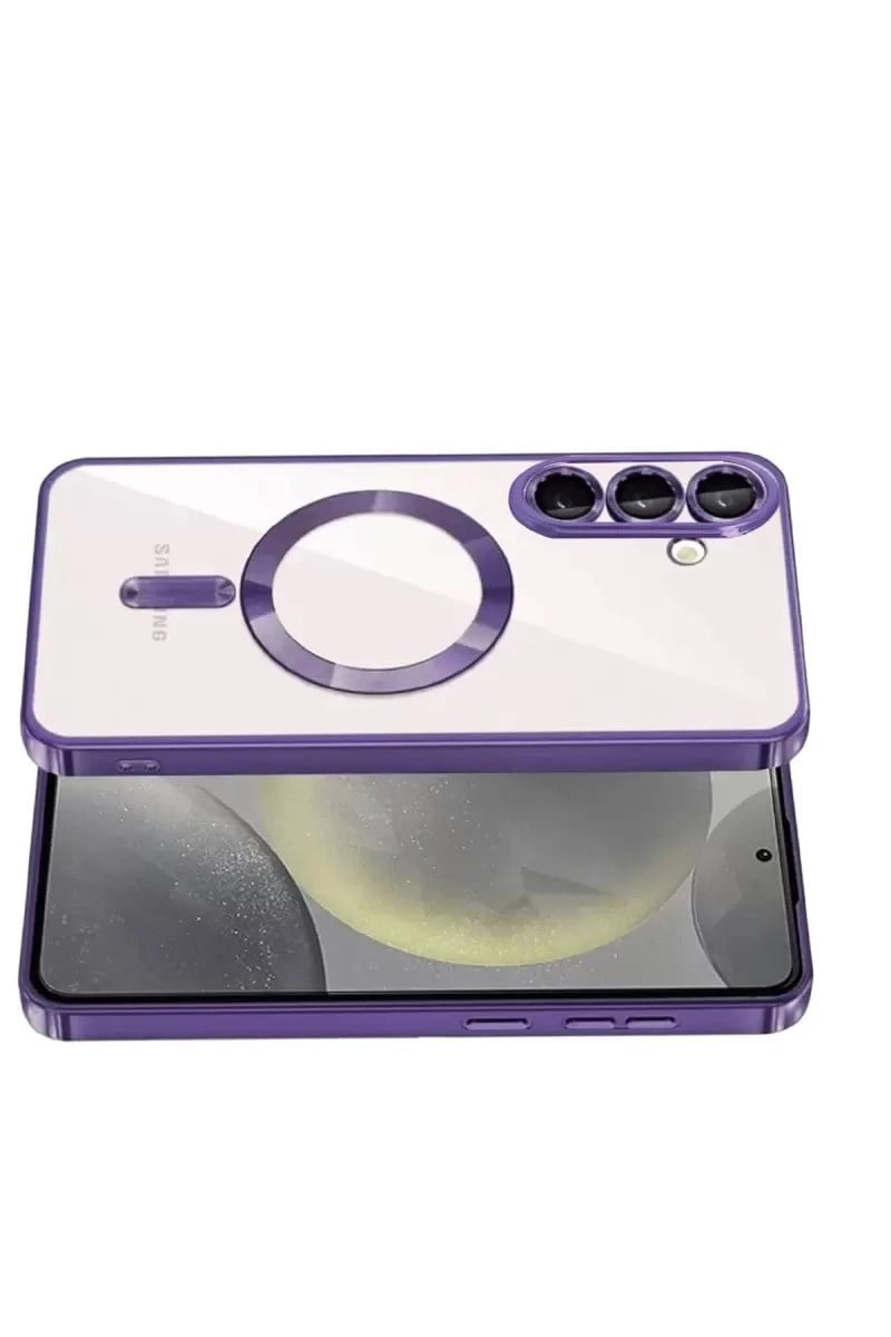 Mey İthalat®  Samsung Galaxy A37 5G Kross Magneticsafe Kapak - Mor