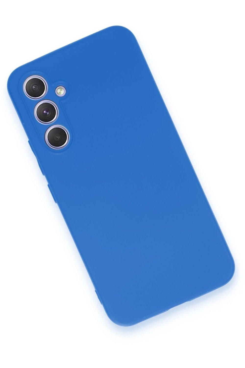 Mey İthalat®  Samsung Galaxy A54 5G Kılıf First Silikon - Mavi
