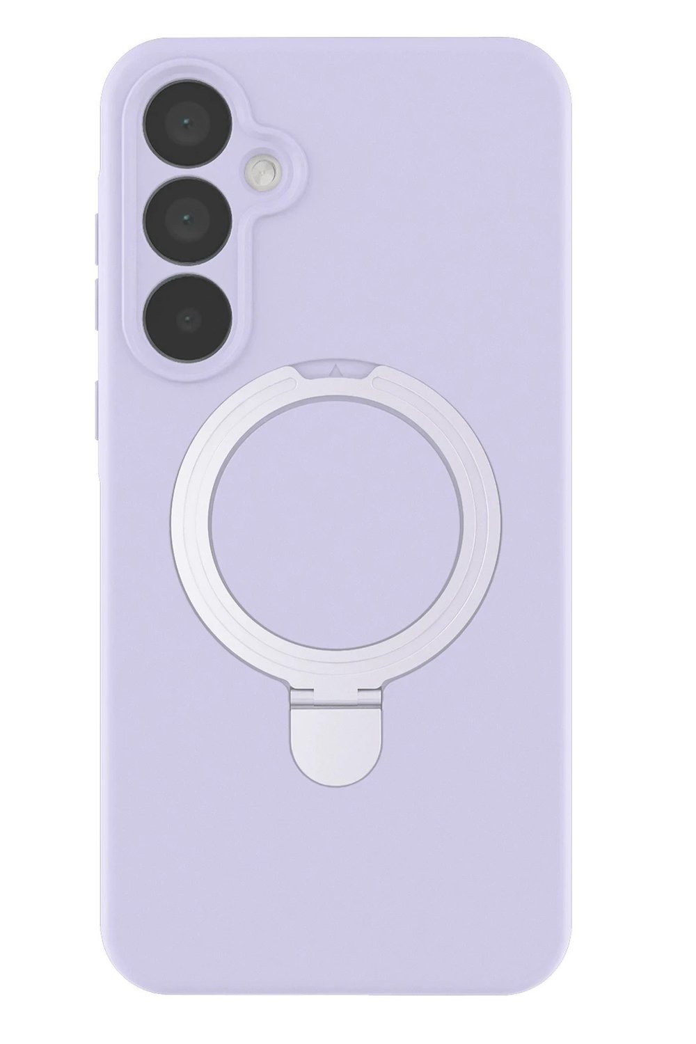 Mey İthalat®  Samsung Galaxy A55 5G Regal Magsafe Standlı Kapak - Lila