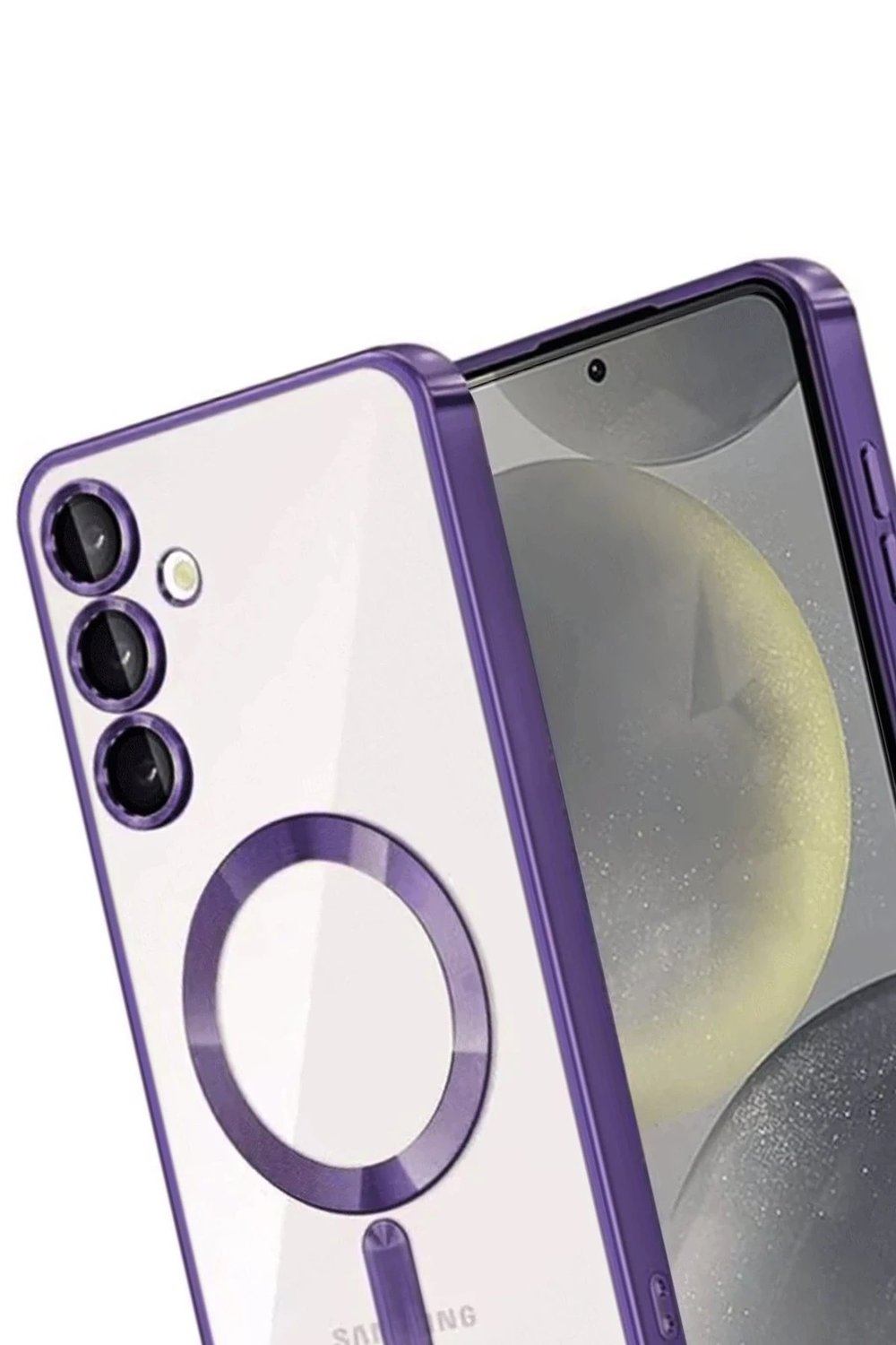 Mey İthalat®  Samsung Galaxy A56 Kross Magneticsafe Kapak - Mor
