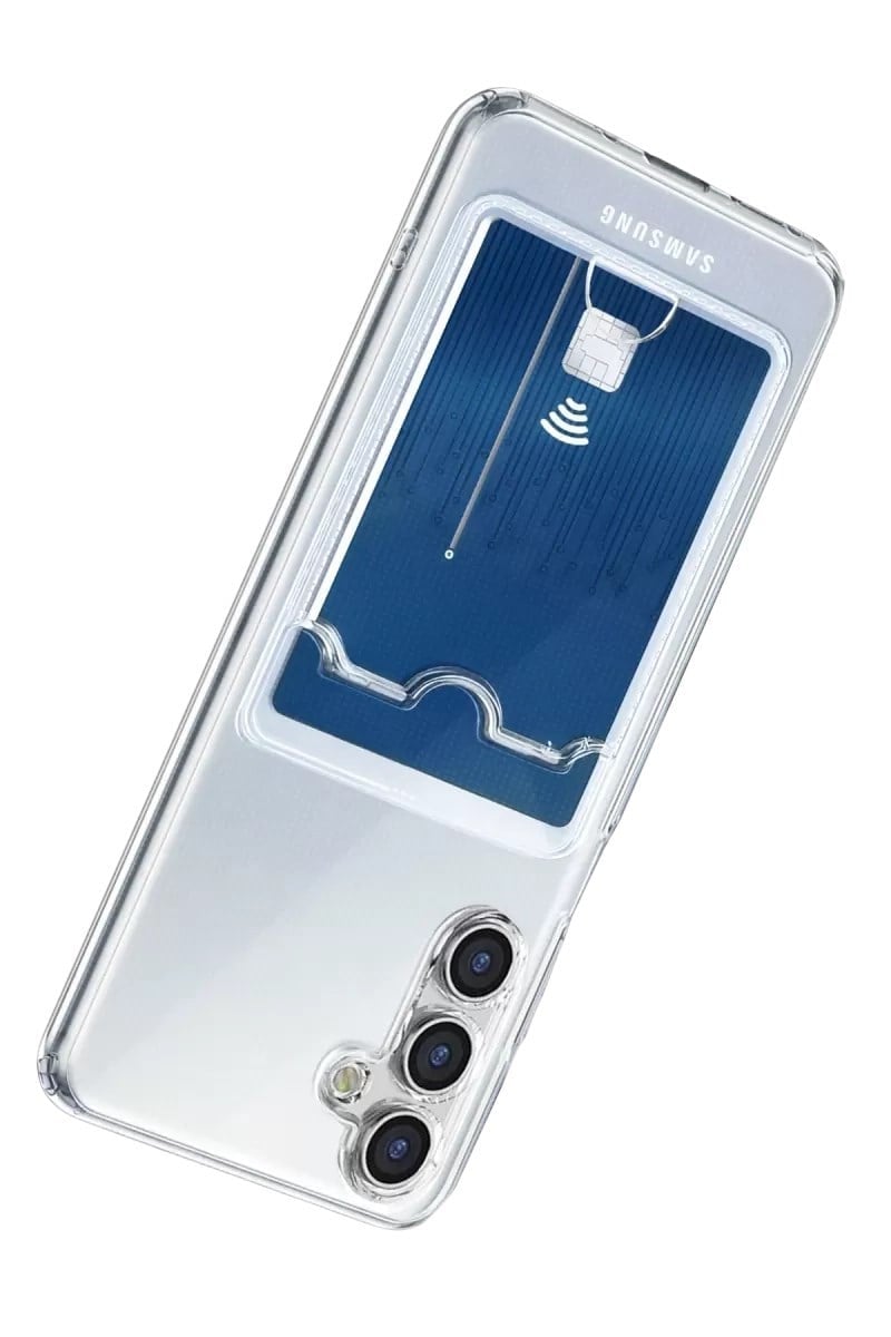 Mey İthalat®  Samsung Galaxy A57 5G Kart Şeffaf Silikon - Şeffaf
