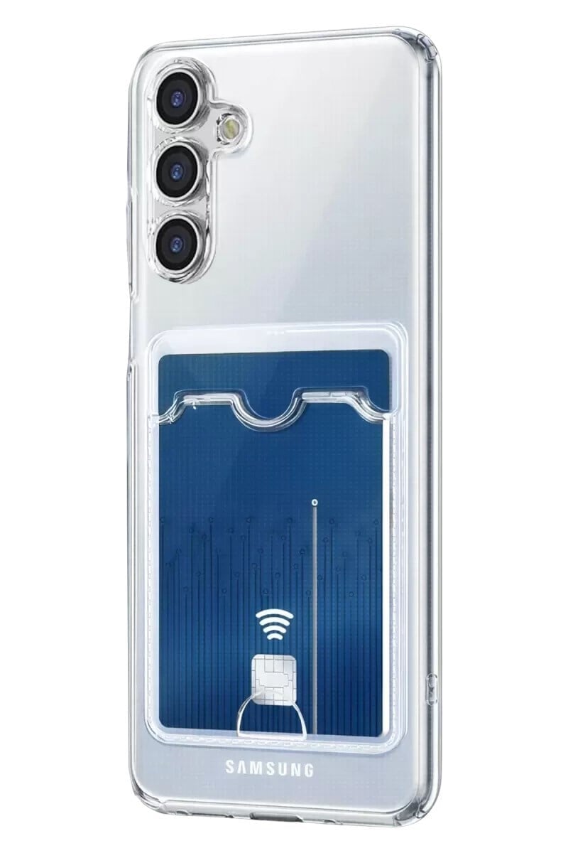 Mey İthalat®  Samsung Galaxy A57 5G Kart Şeffaf Silikon - Şeffaf