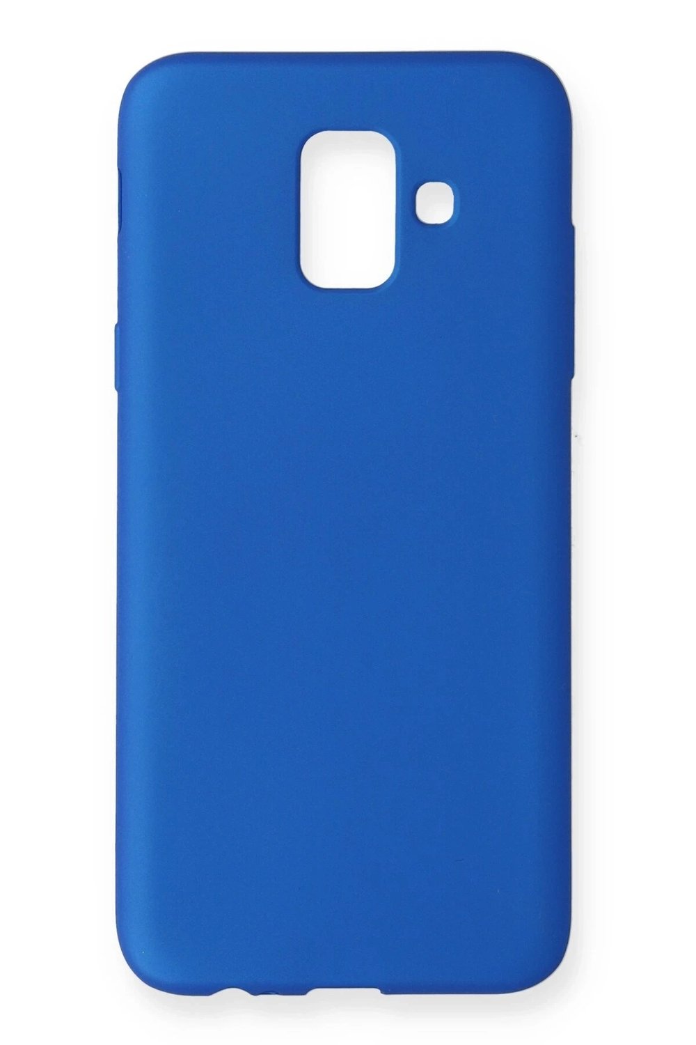 Mey İthalat®  Samsung Galaxy A6 2018 Kılıf First Silikon - Mavi