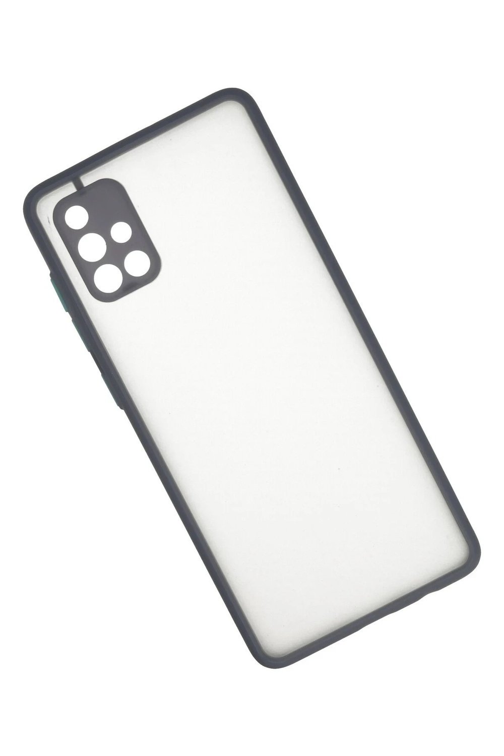 Mey İthalat®  Samsung Galaxy A71 Kılıf Montreal Silikon Kapak - Gri