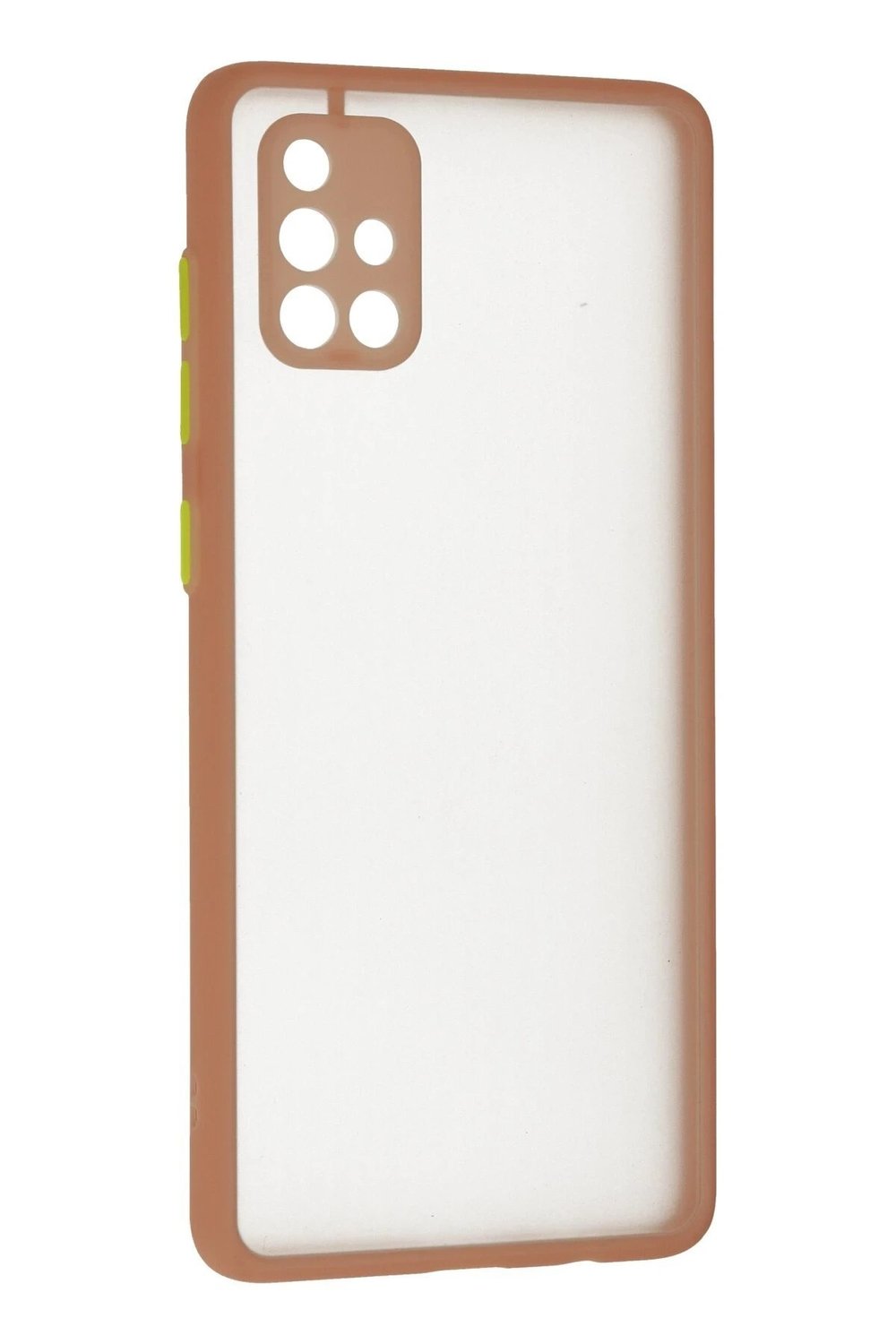 Mey İthalat®  Samsung Galaxy A71 Kılıf Montreal Silikon Kapak - Pembe