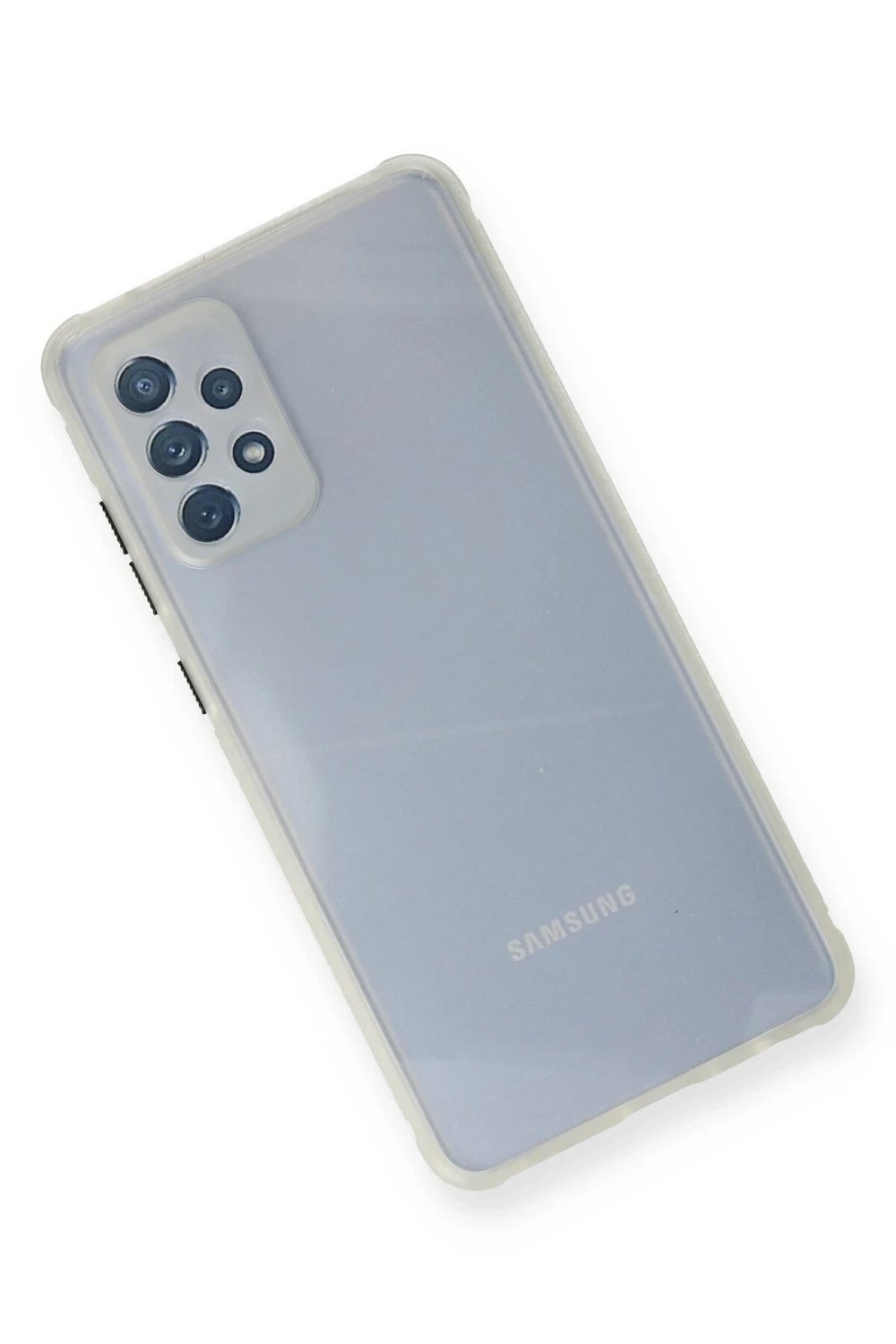 Mey İthalat®  Samsung Galaxy A72 Kılıf Miami Şeffaf Silikon - Şeffaf