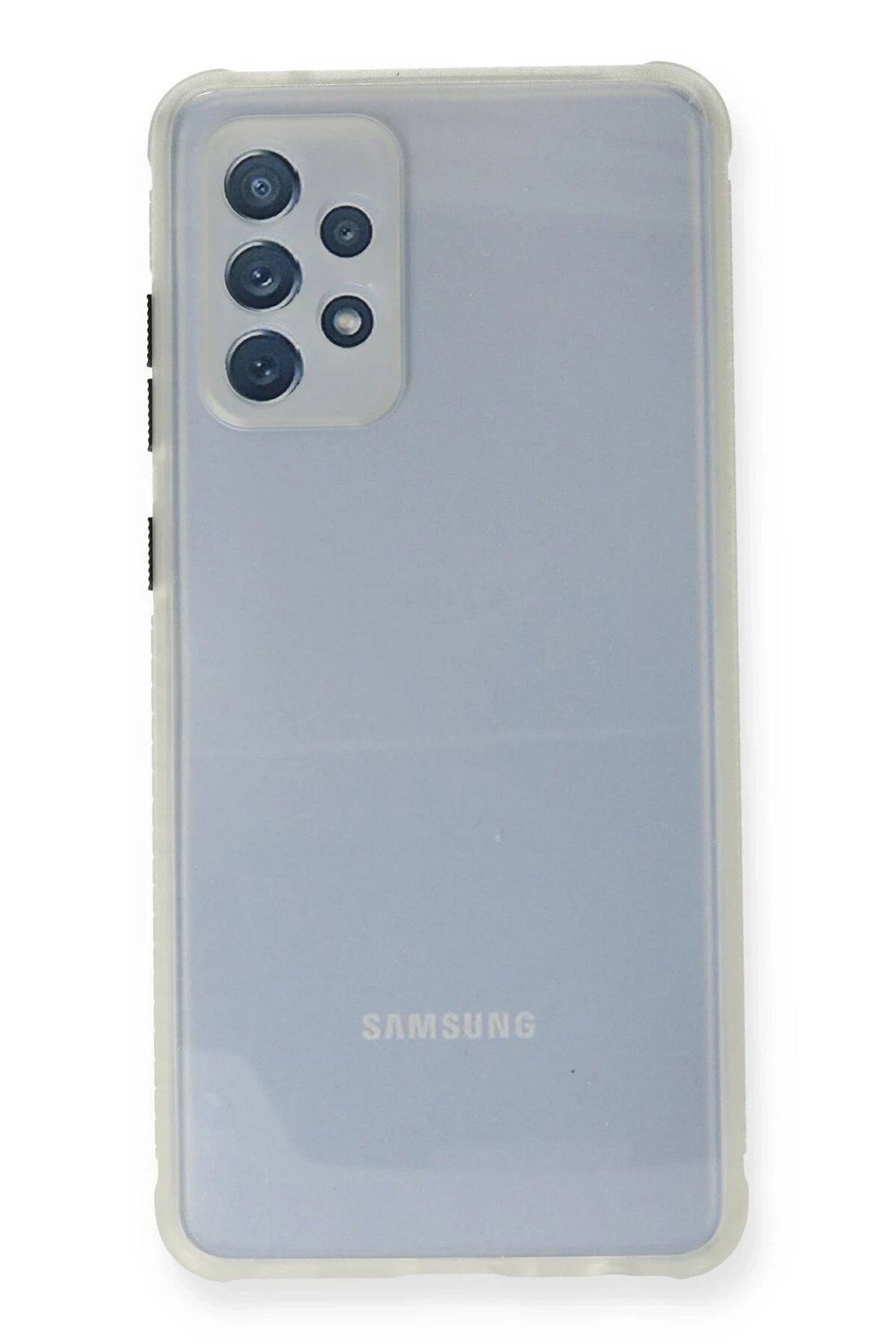 Mey İthalat®  Samsung Galaxy A72 Kılıf Miami Şeffaf Silikon - Şeffaf