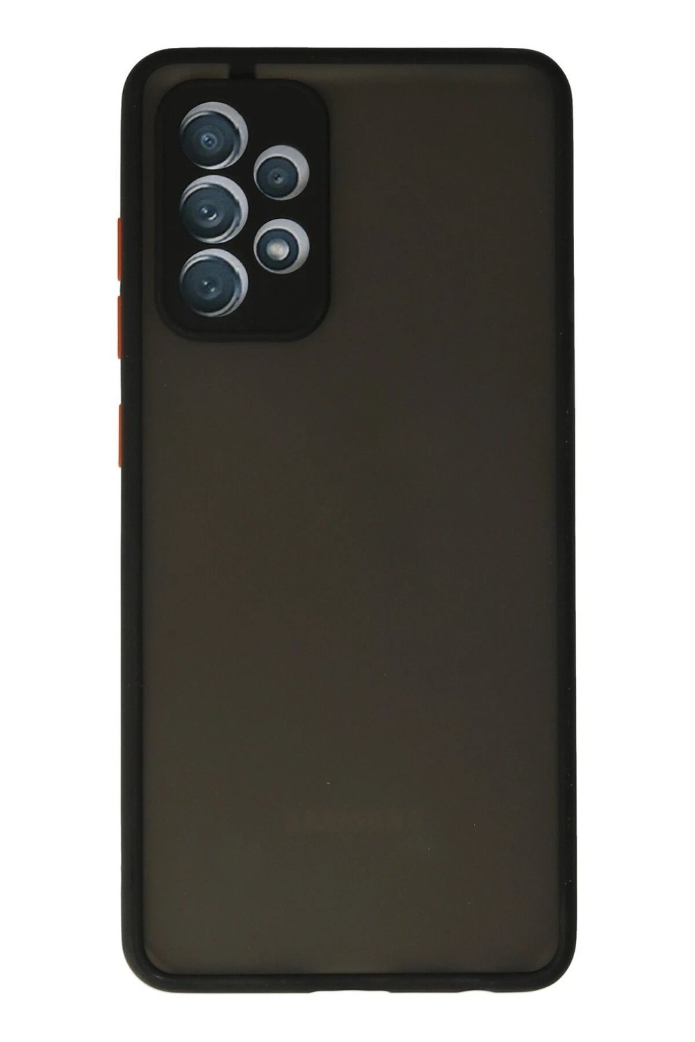 Mey İthalat®  Samsung Galaxy A72 Kılıf Montreal Silikon Kapak - Siyah