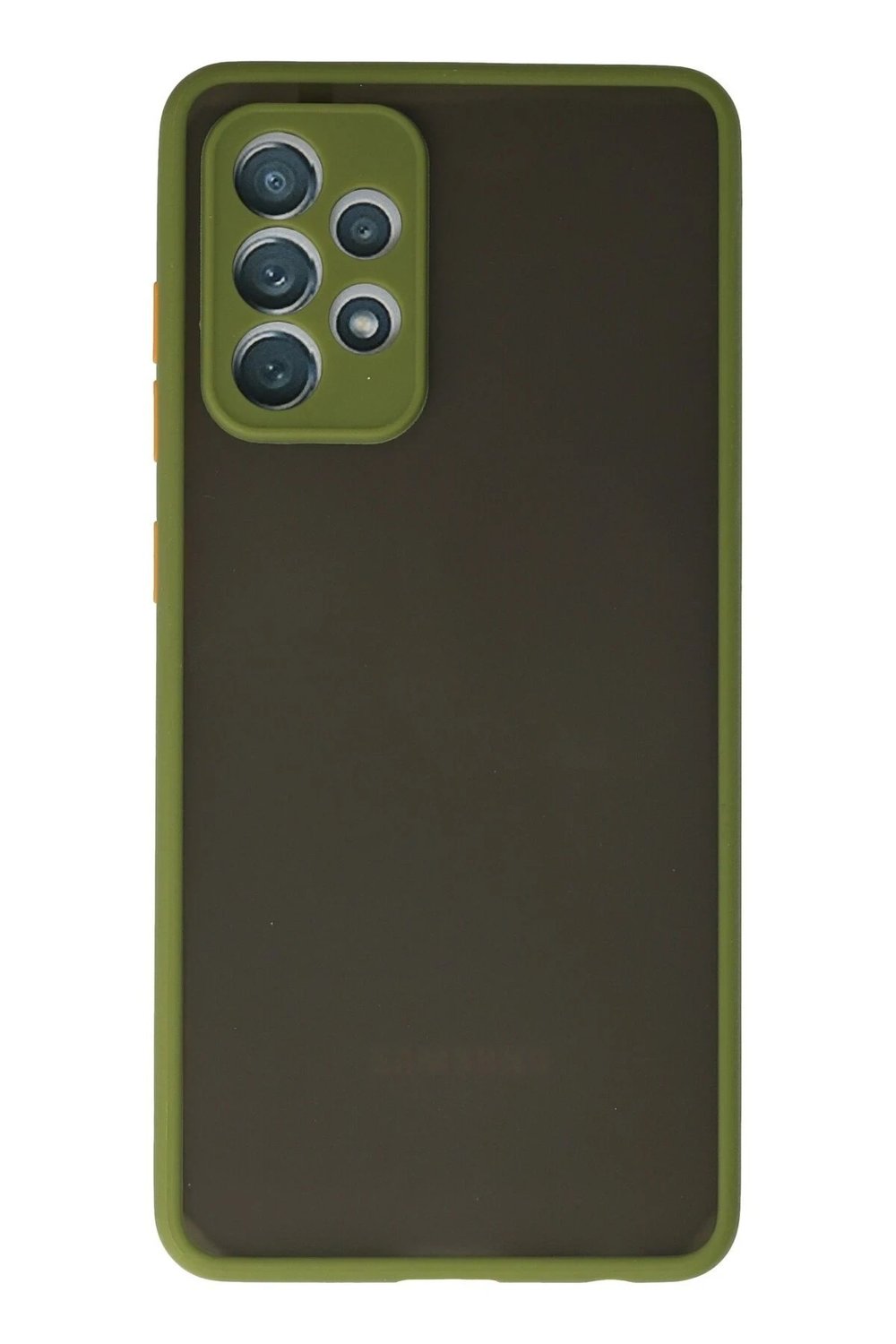 Mey İthalat®  Samsung Galaxy A72 Kılıf Montreal Silikon Kapak - Yeşil